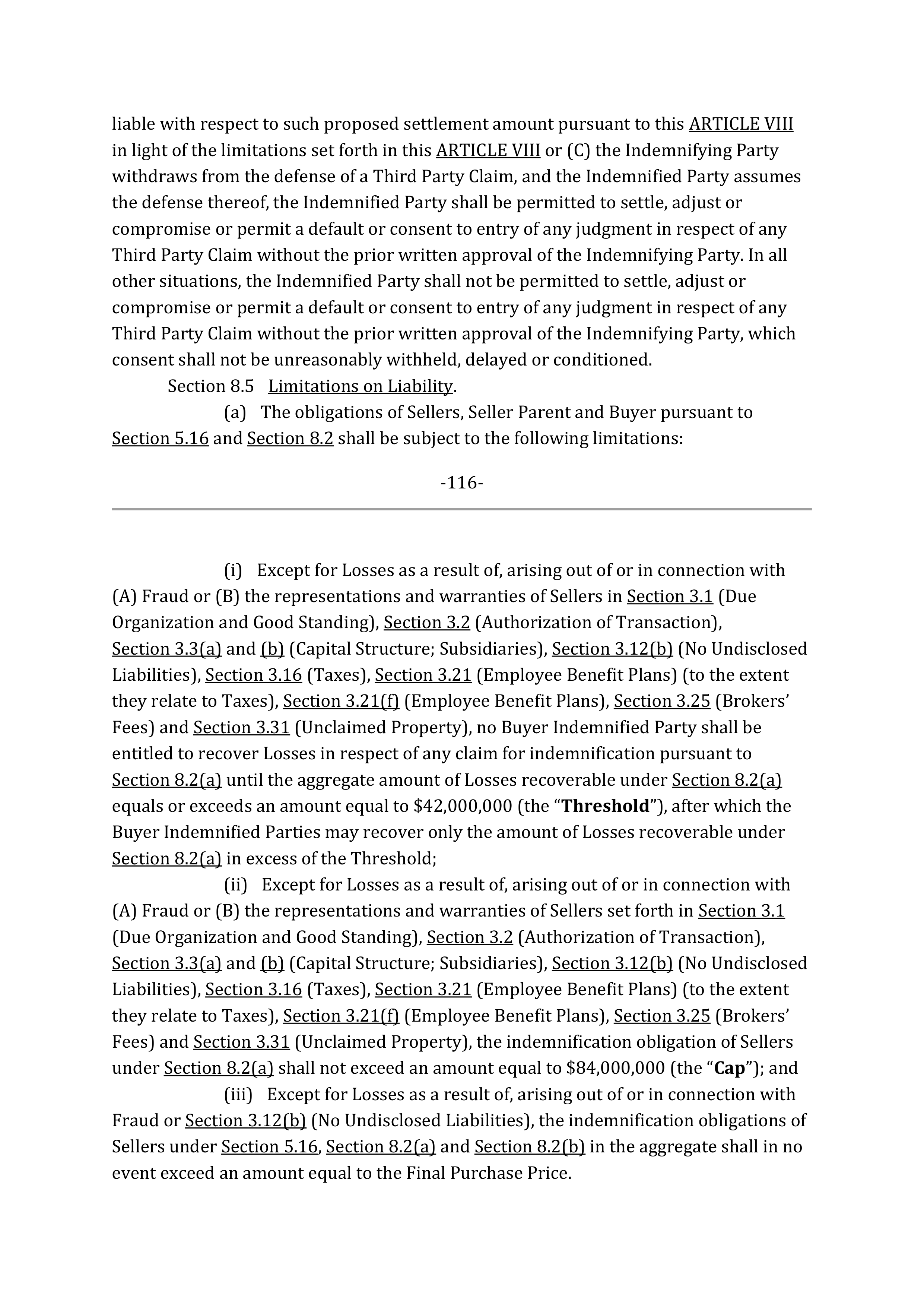 Marathon Petroleum Purchase and Sale Agreement — page 144
