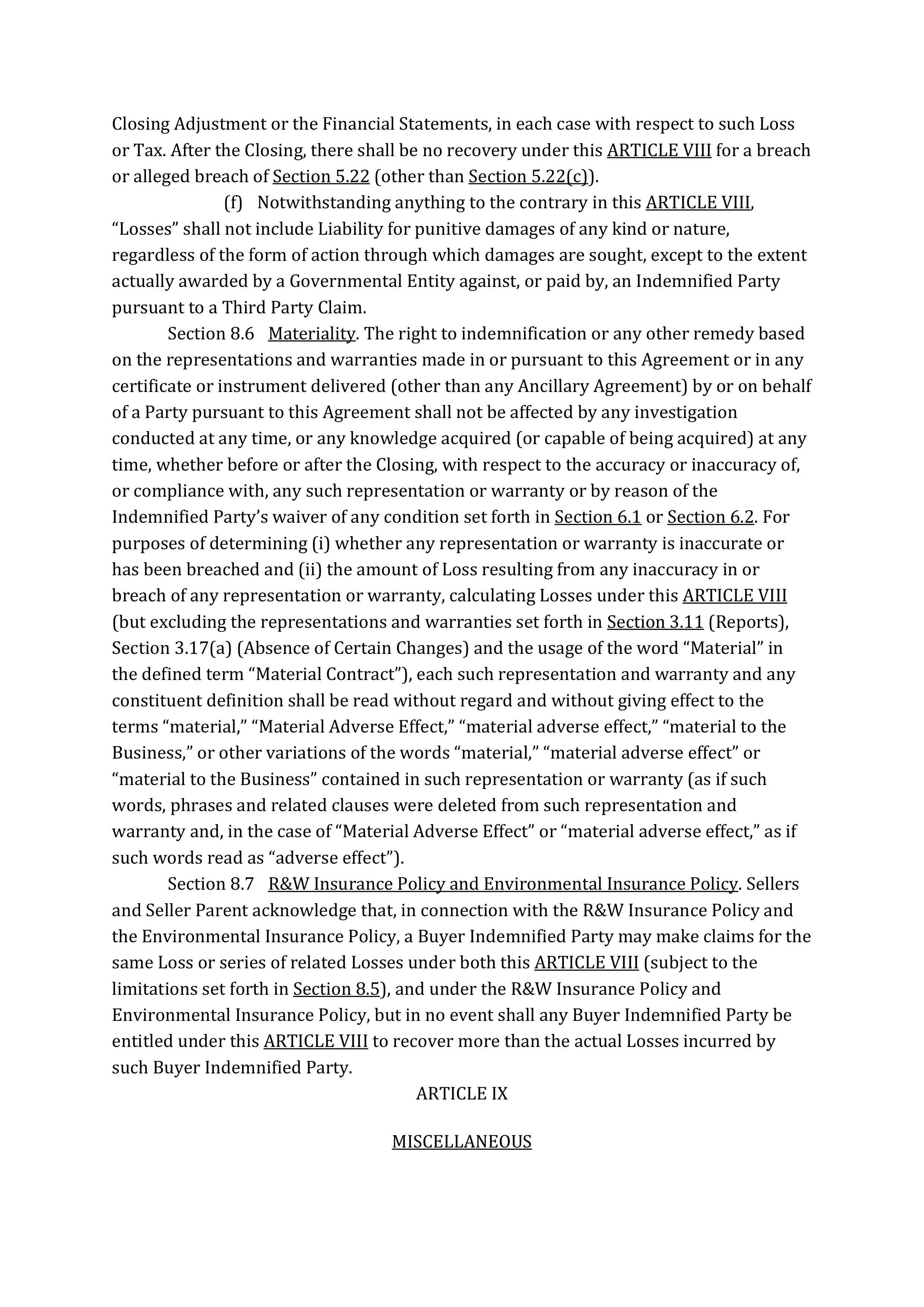Marathon Petroleum Purchase and Sale Agreement — page 147