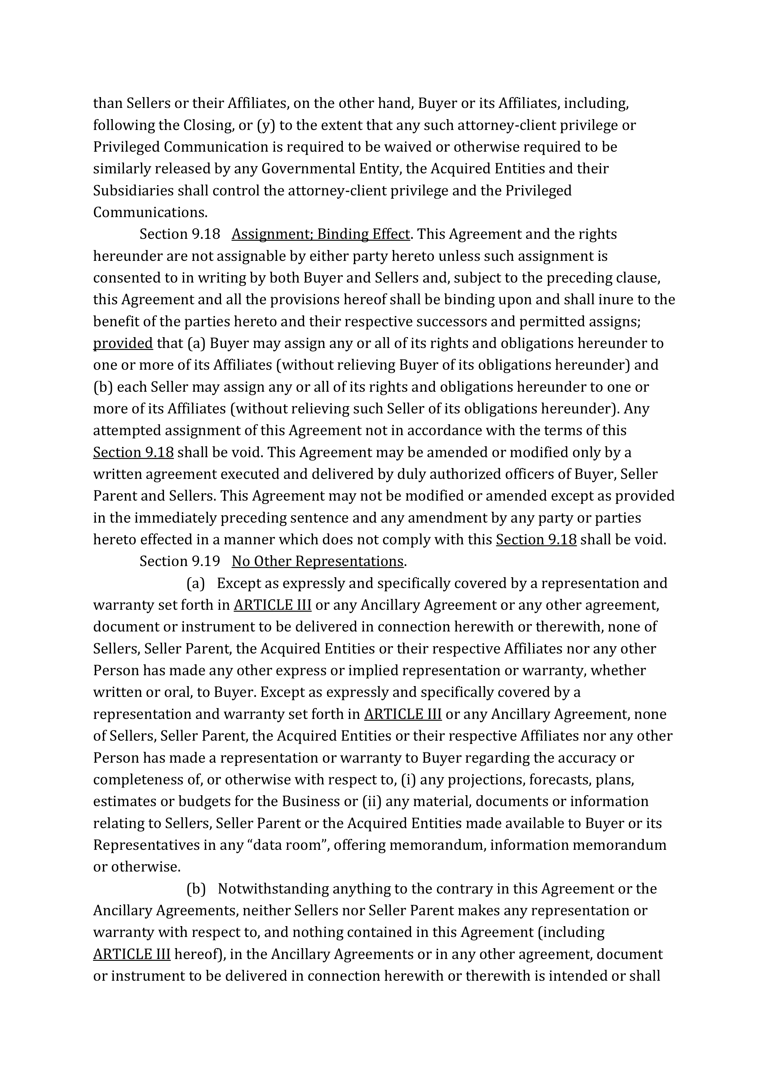 Marathon Petroleum Purchase and Sale Agreement — page 158