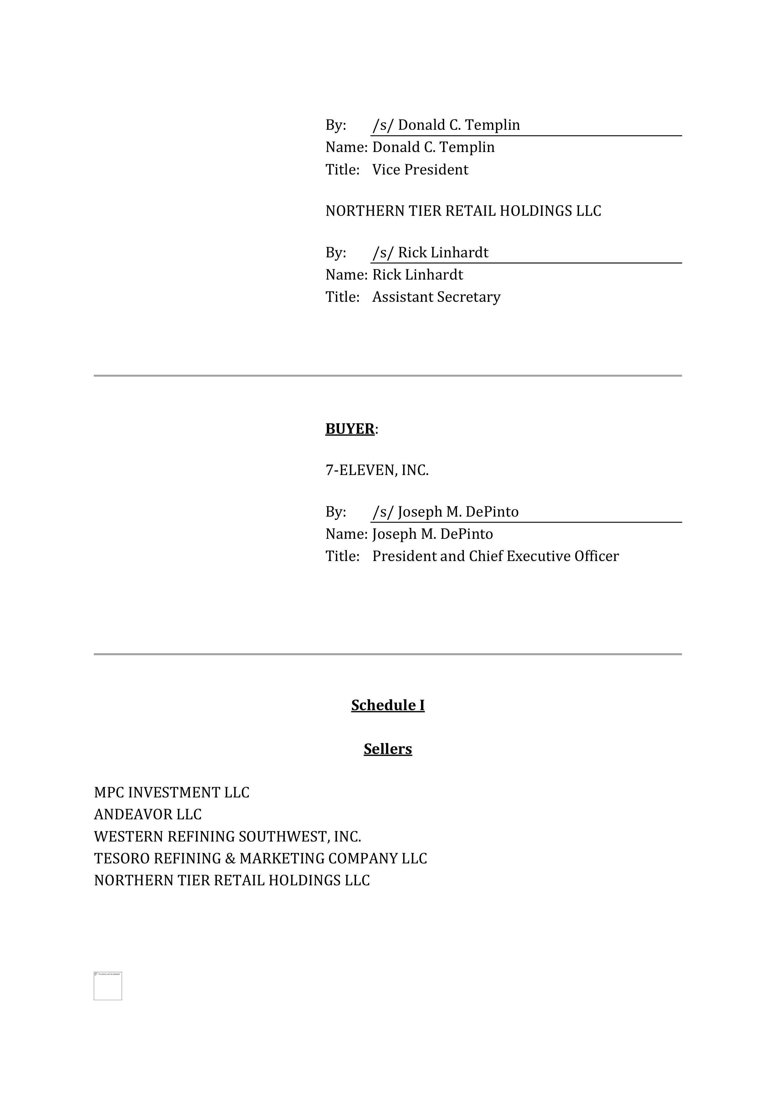 Marathon Petroleum Purchase and Sale Agreement — page 160