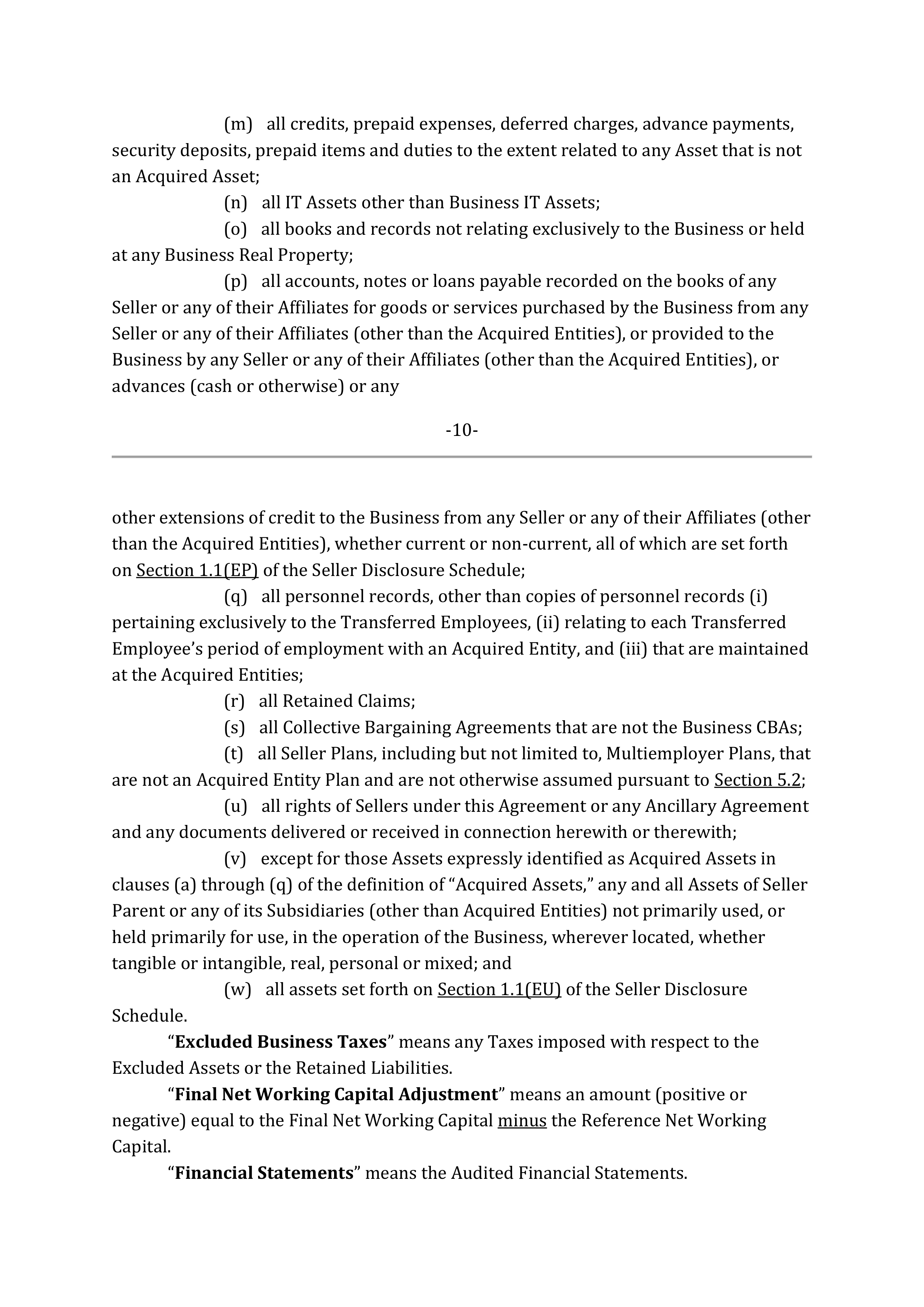 Marathon Petroleum Purchase and Sale Agreement — page 18