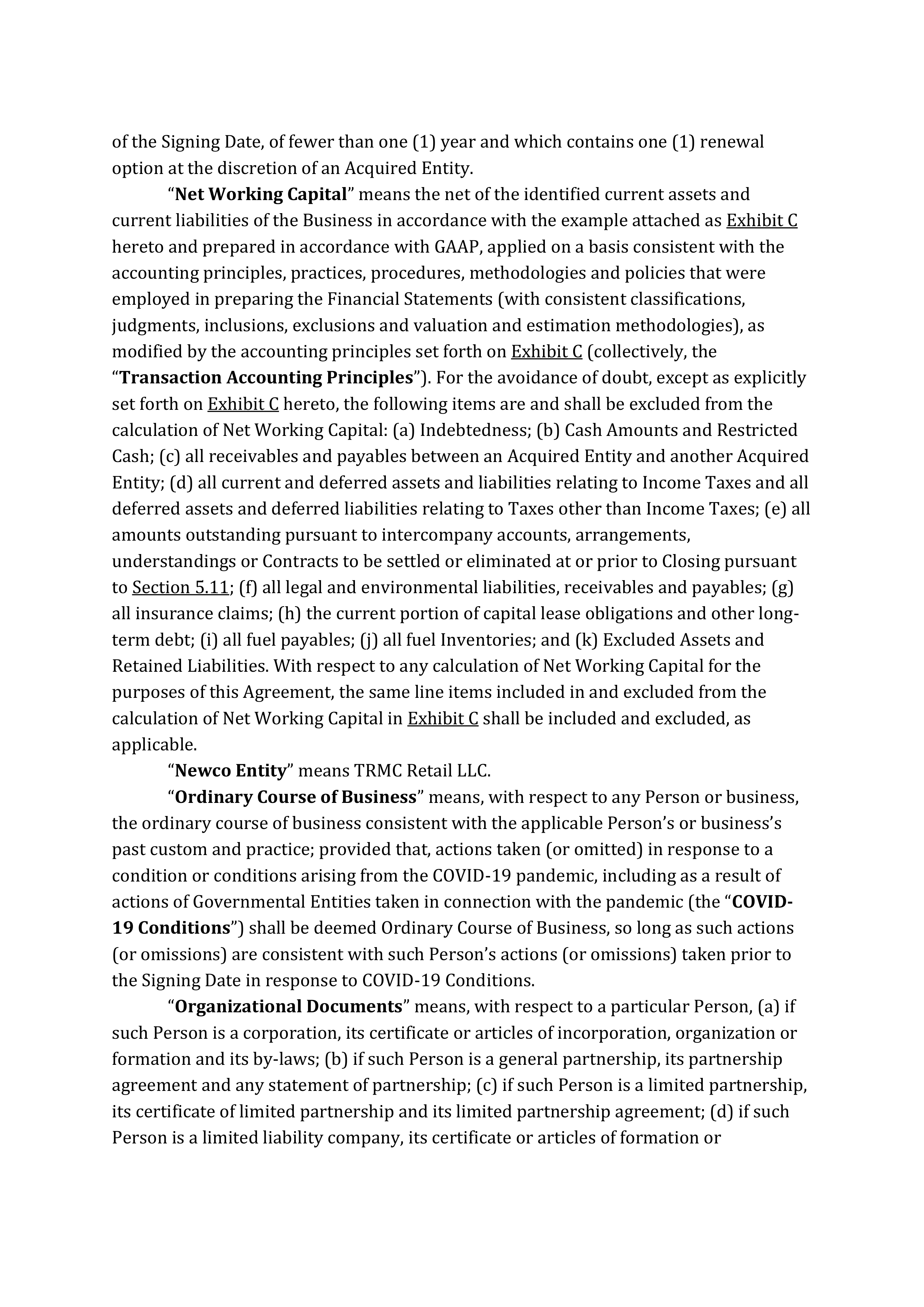Marathon Petroleum Purchase and Sale Agreement — page 24