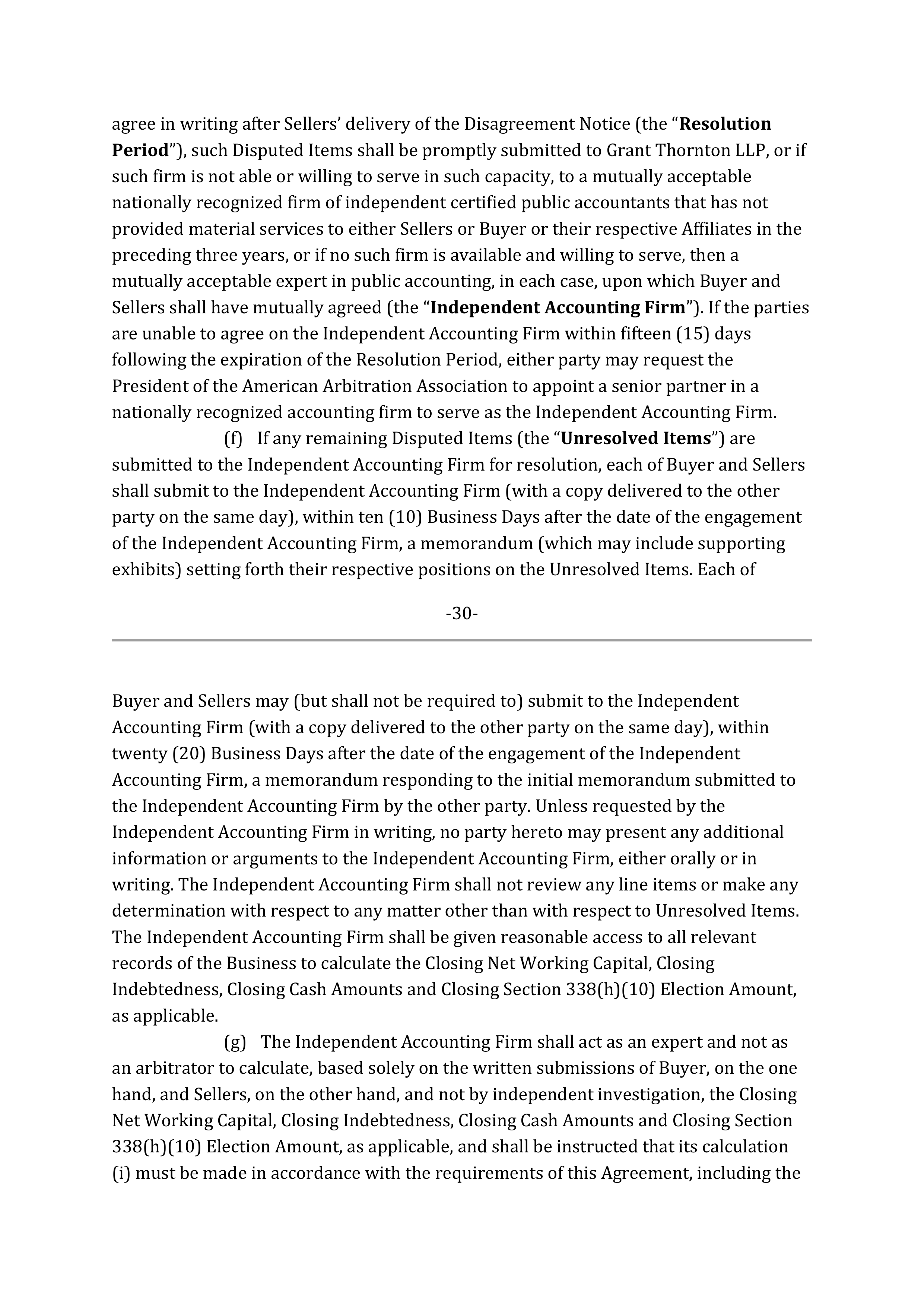 Marathon Petroleum Purchase and Sale Agreement — page 40