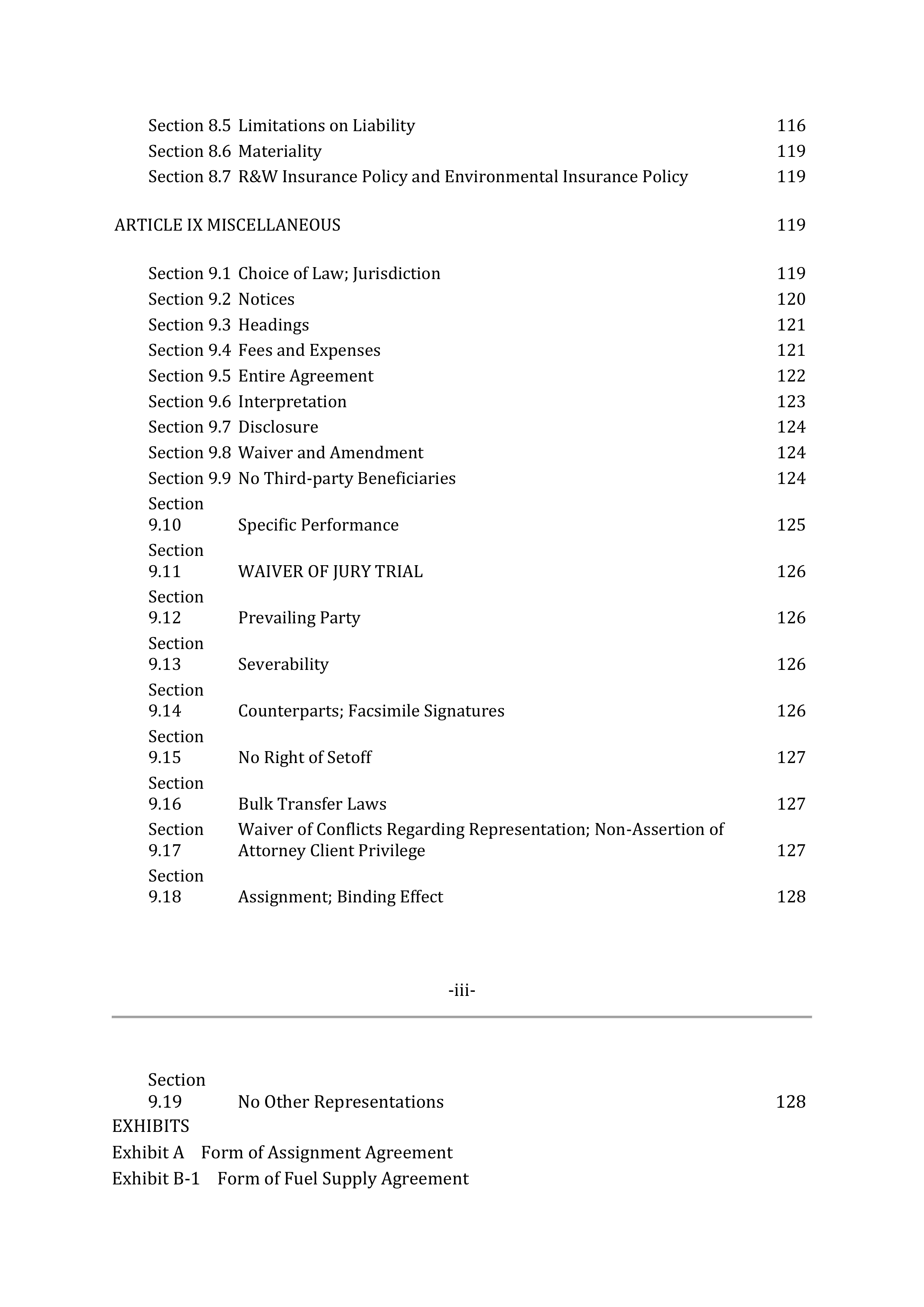 Marathon Petroleum Purchase and Sale Agreement — page 6