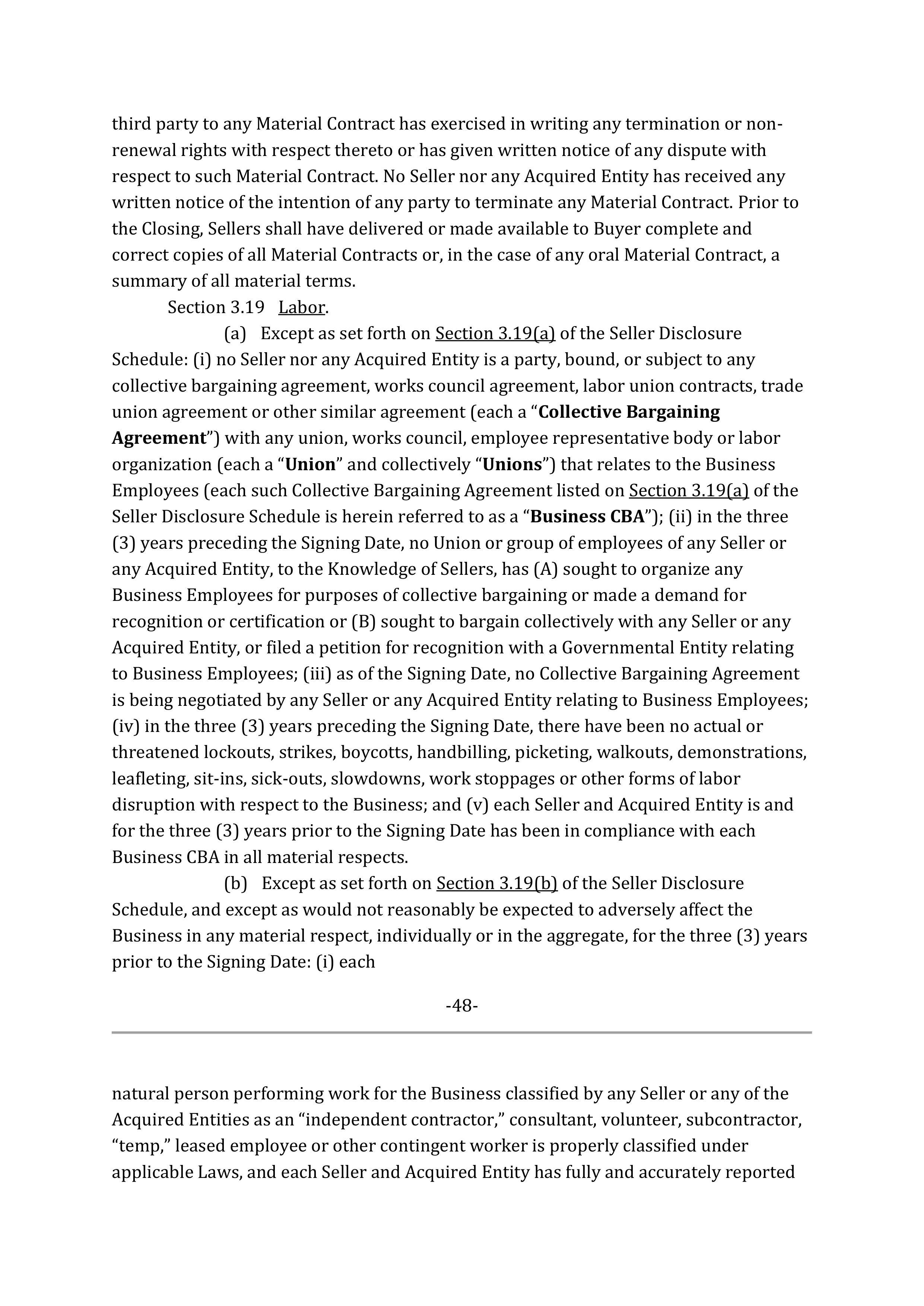 Marathon Petroleum Purchase and Sale Agreement — page 61