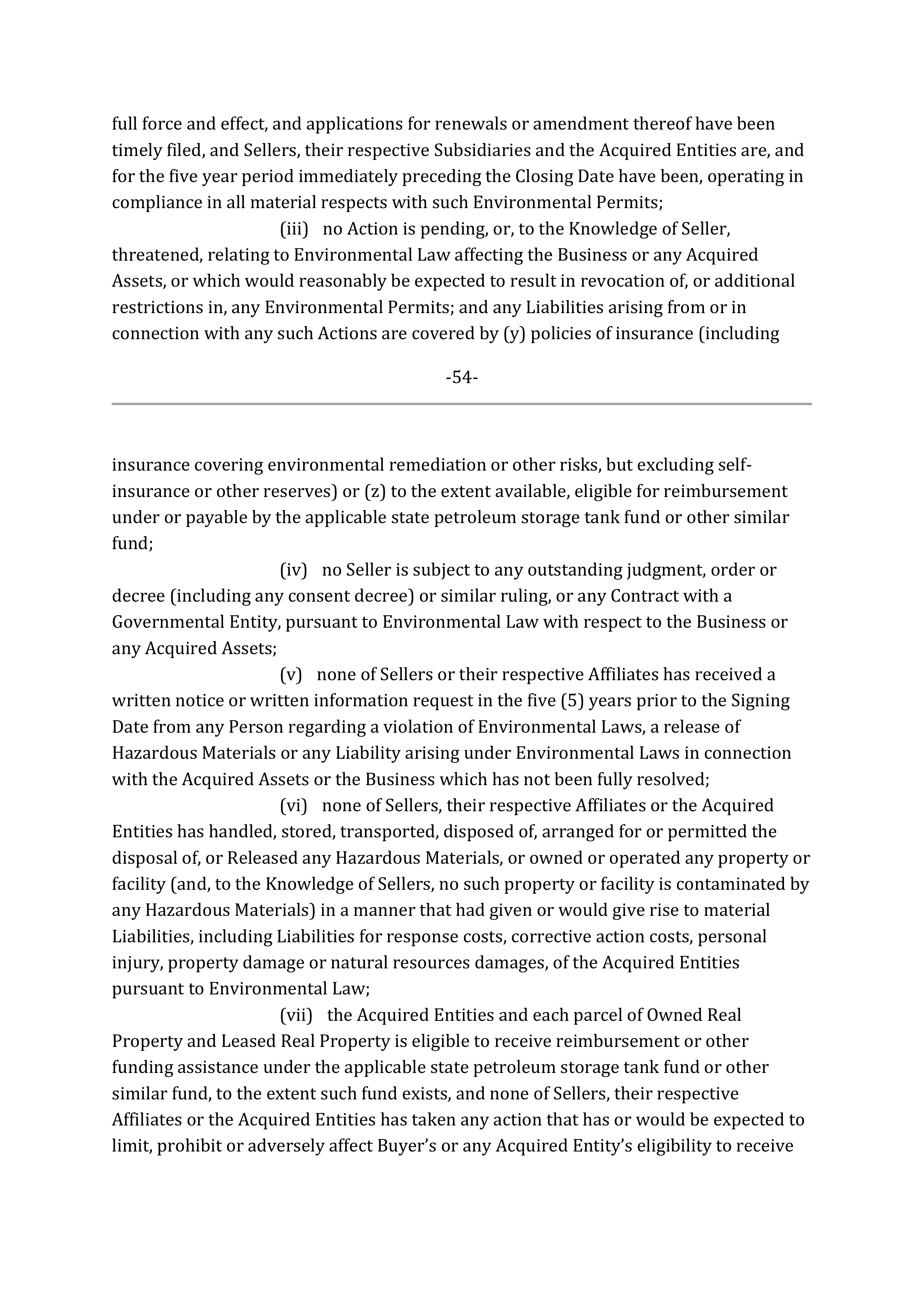 Marathon Petroleum Purchase and Sale Agreement — page 69