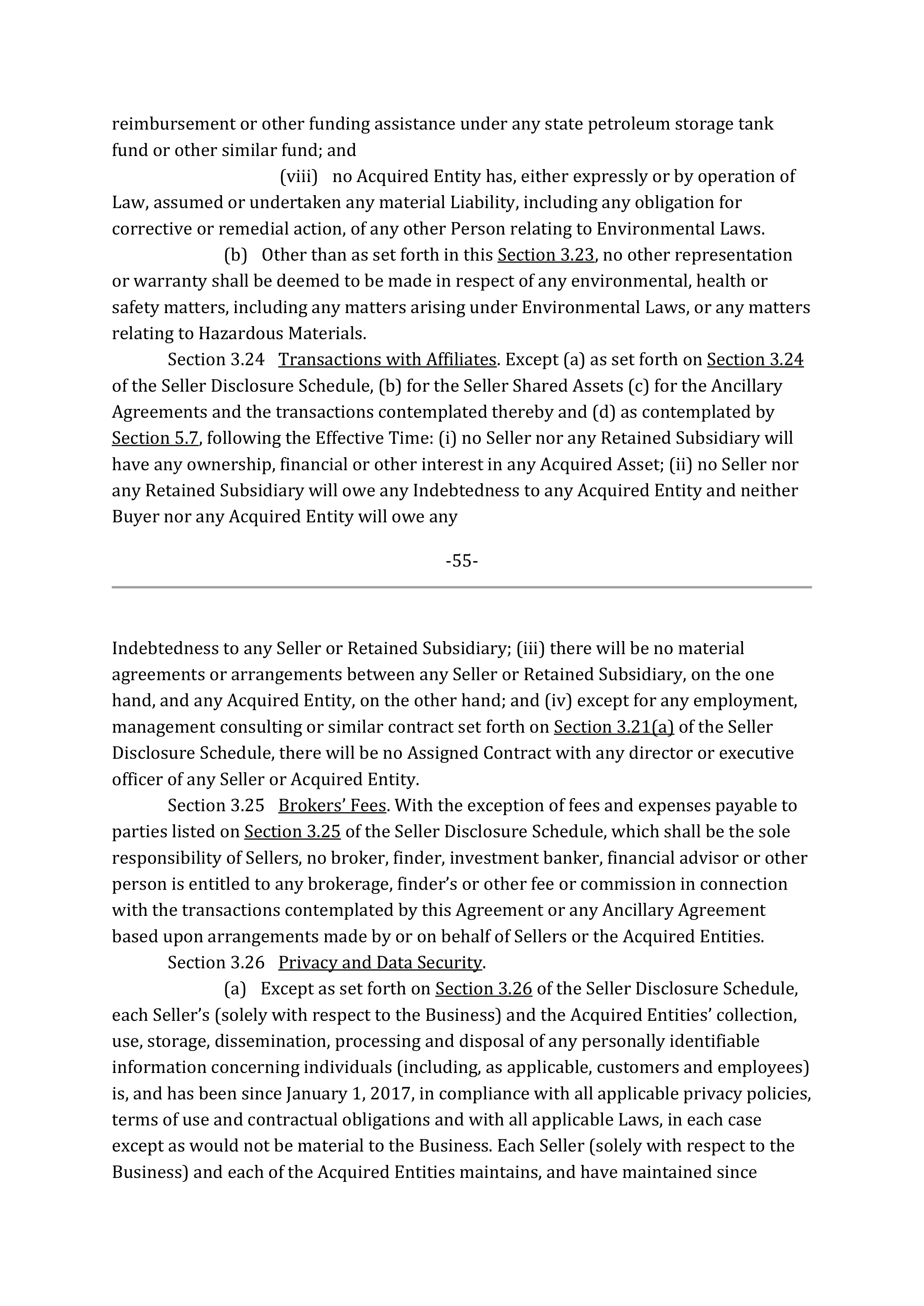 Marathon Petroleum Purchase and Sale Agreement — page 70