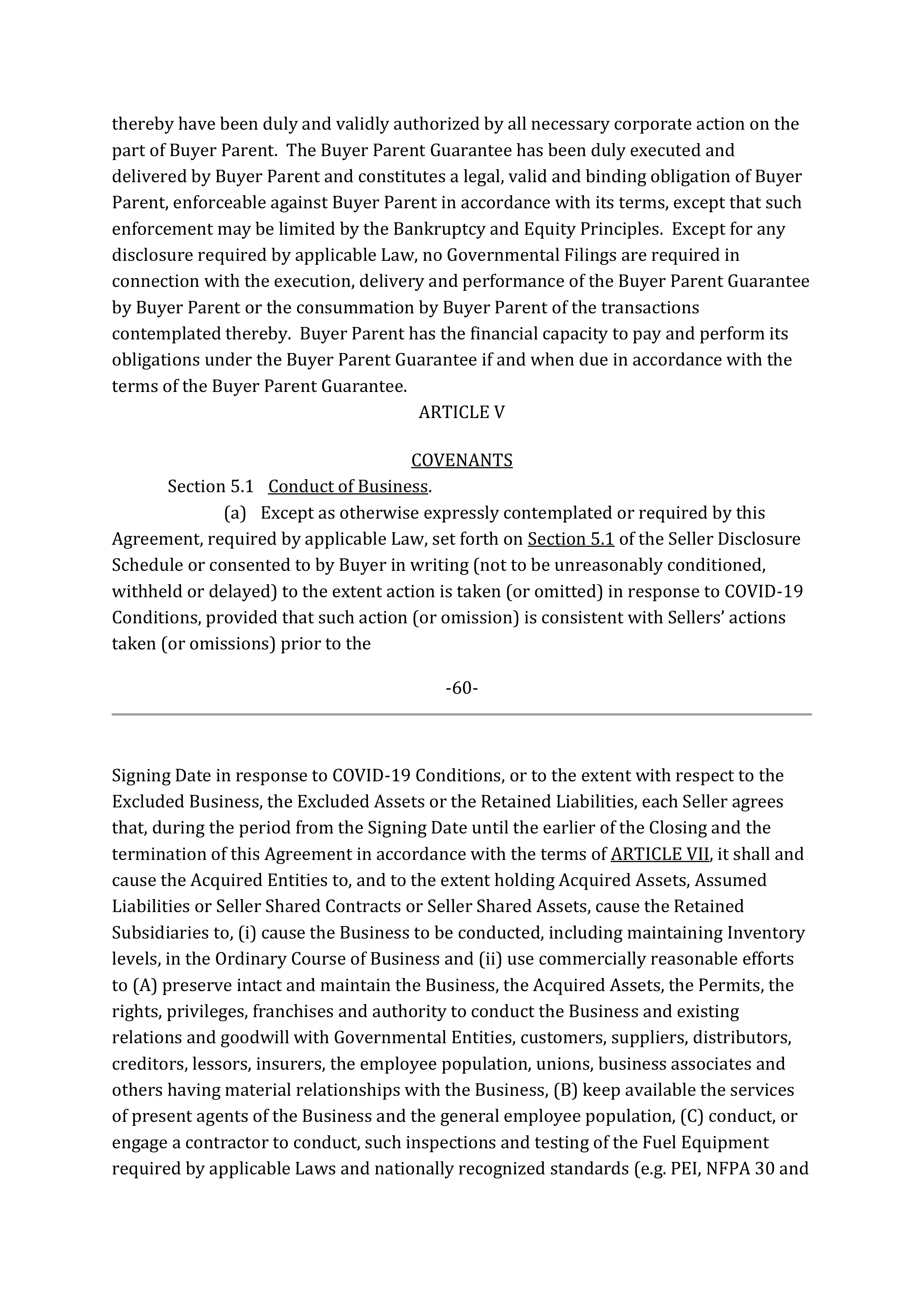 Marathon Petroleum Purchase and Sale Agreement — page 76
