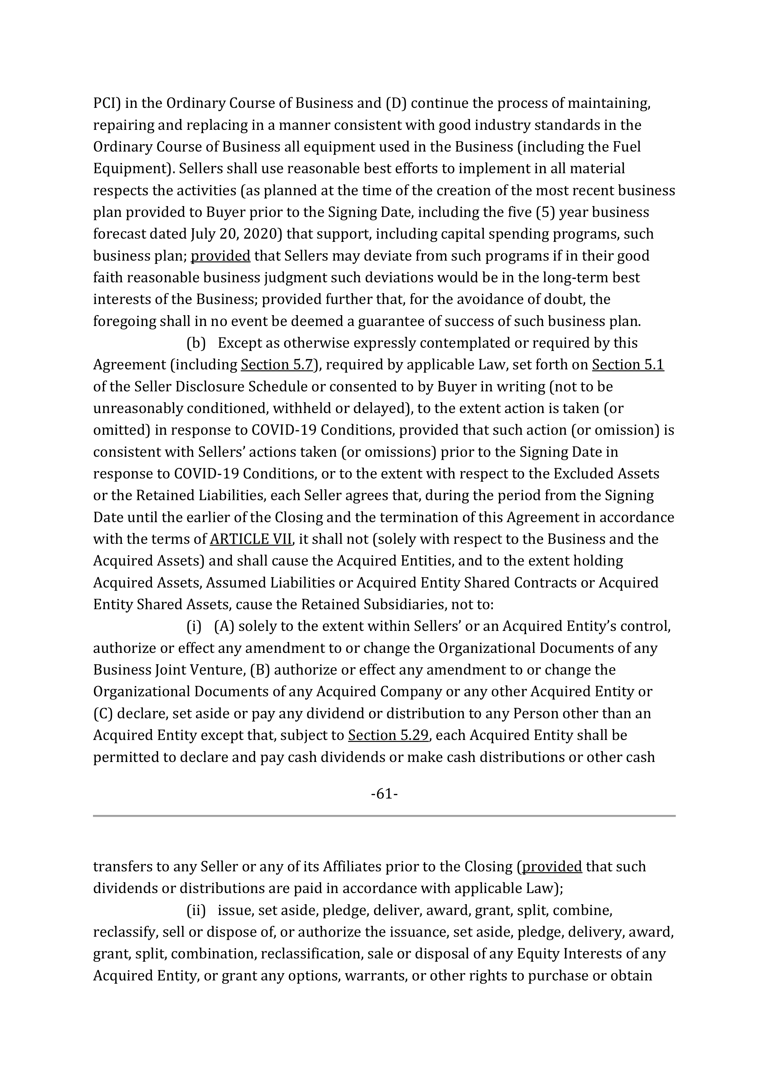 Marathon Petroleum Purchase and Sale Agreement — page 77