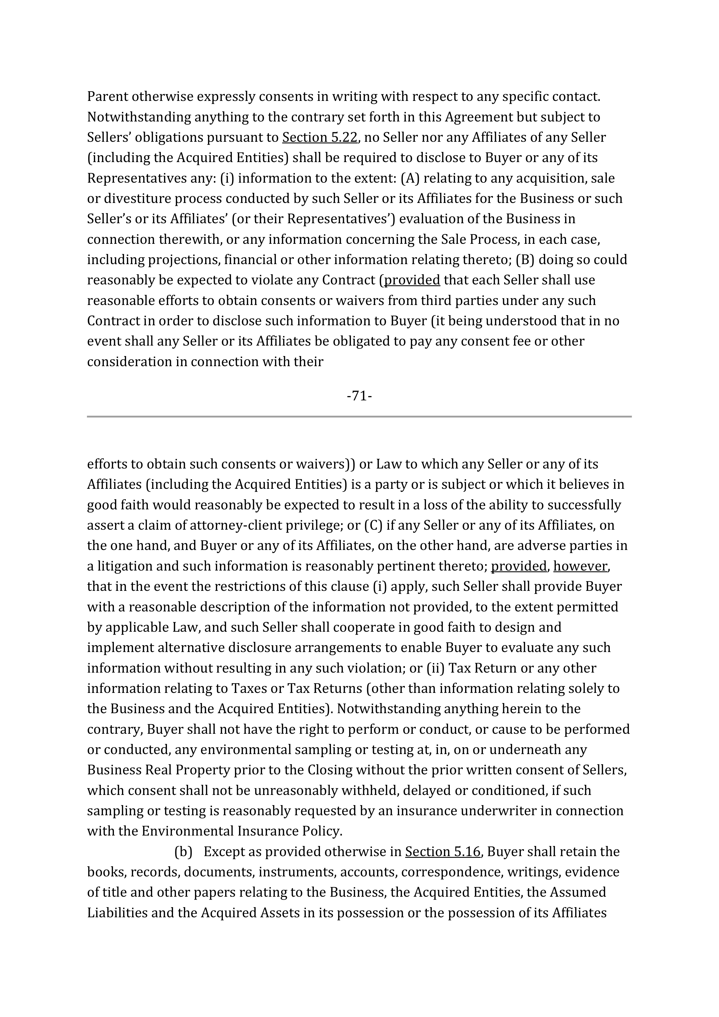 Marathon Petroleum Purchase and Sale Agreement — page 89