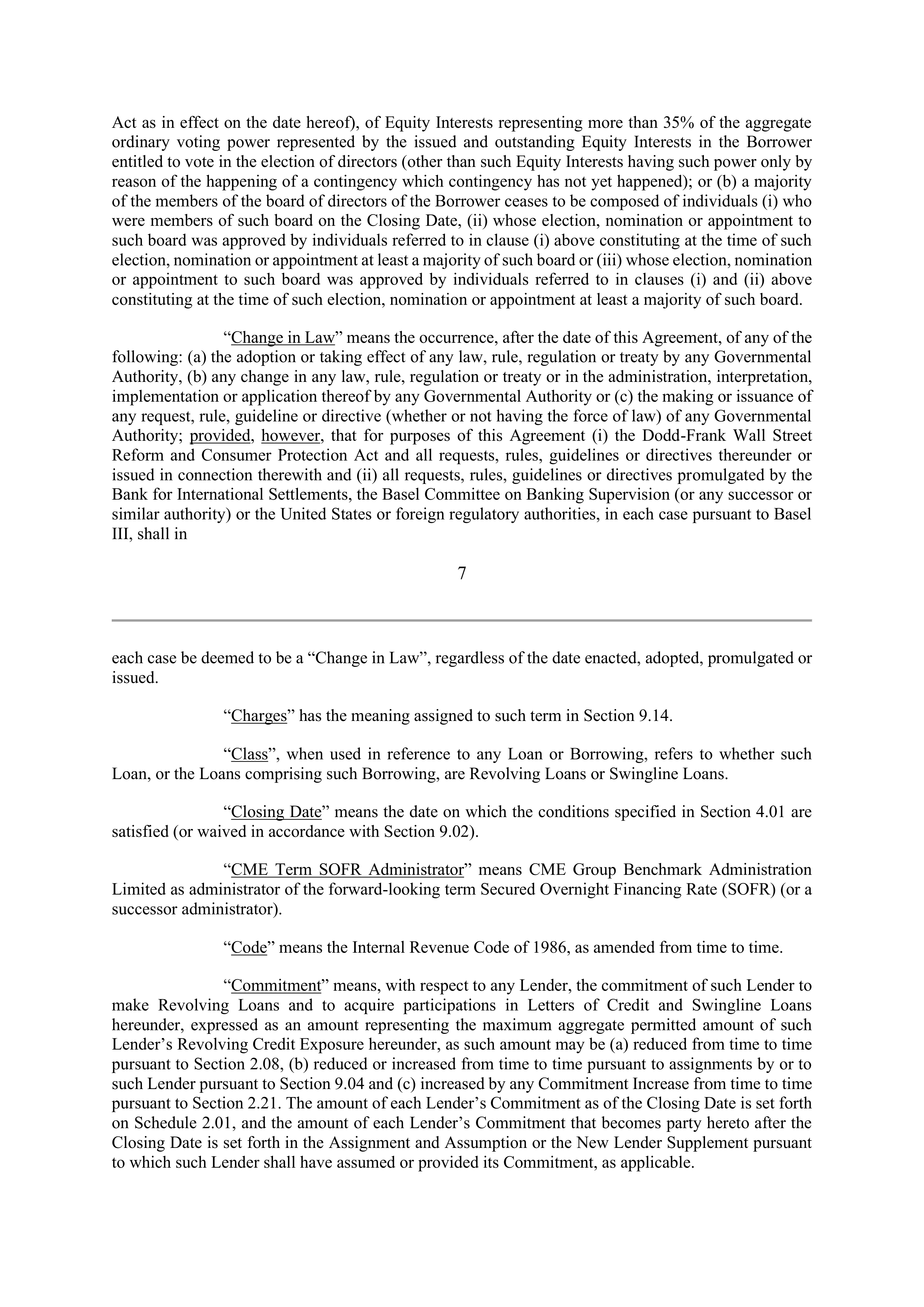 Marathon Petroleum Revolving Credit Agreement — page 14