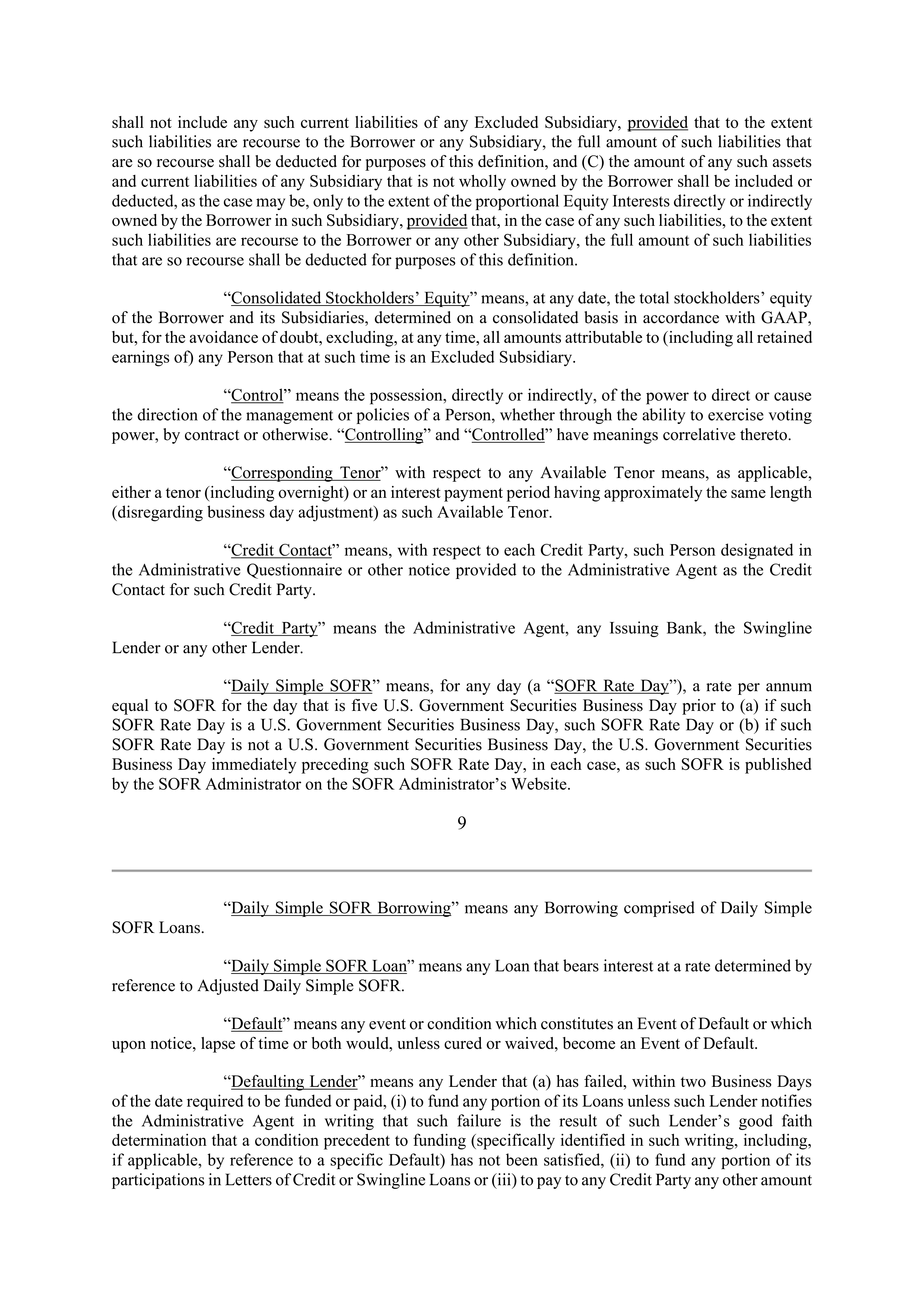 Marathon Petroleum Revolving Credit Agreement — page 16