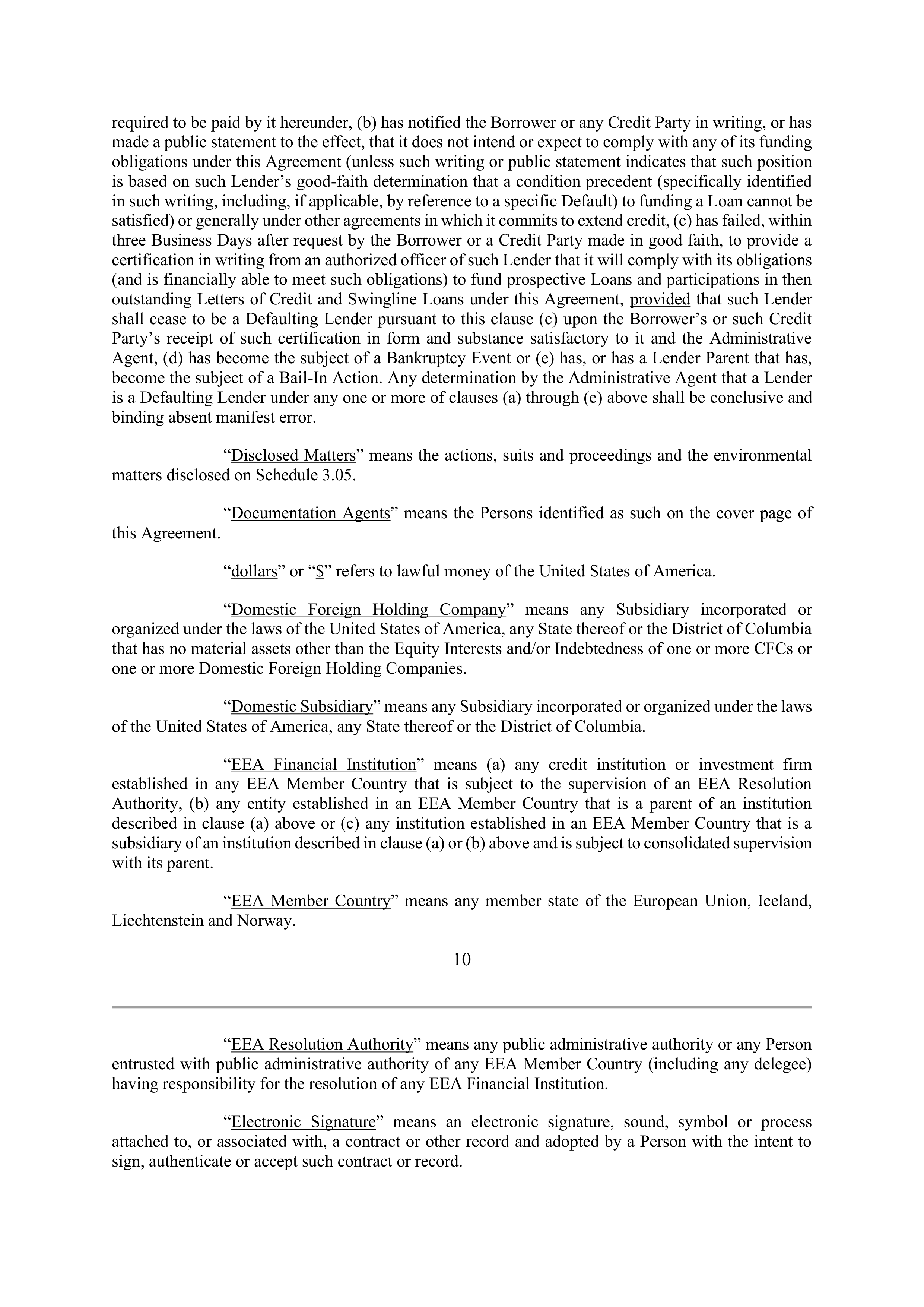 Marathon Petroleum Revolving Credit Agreement — page 17