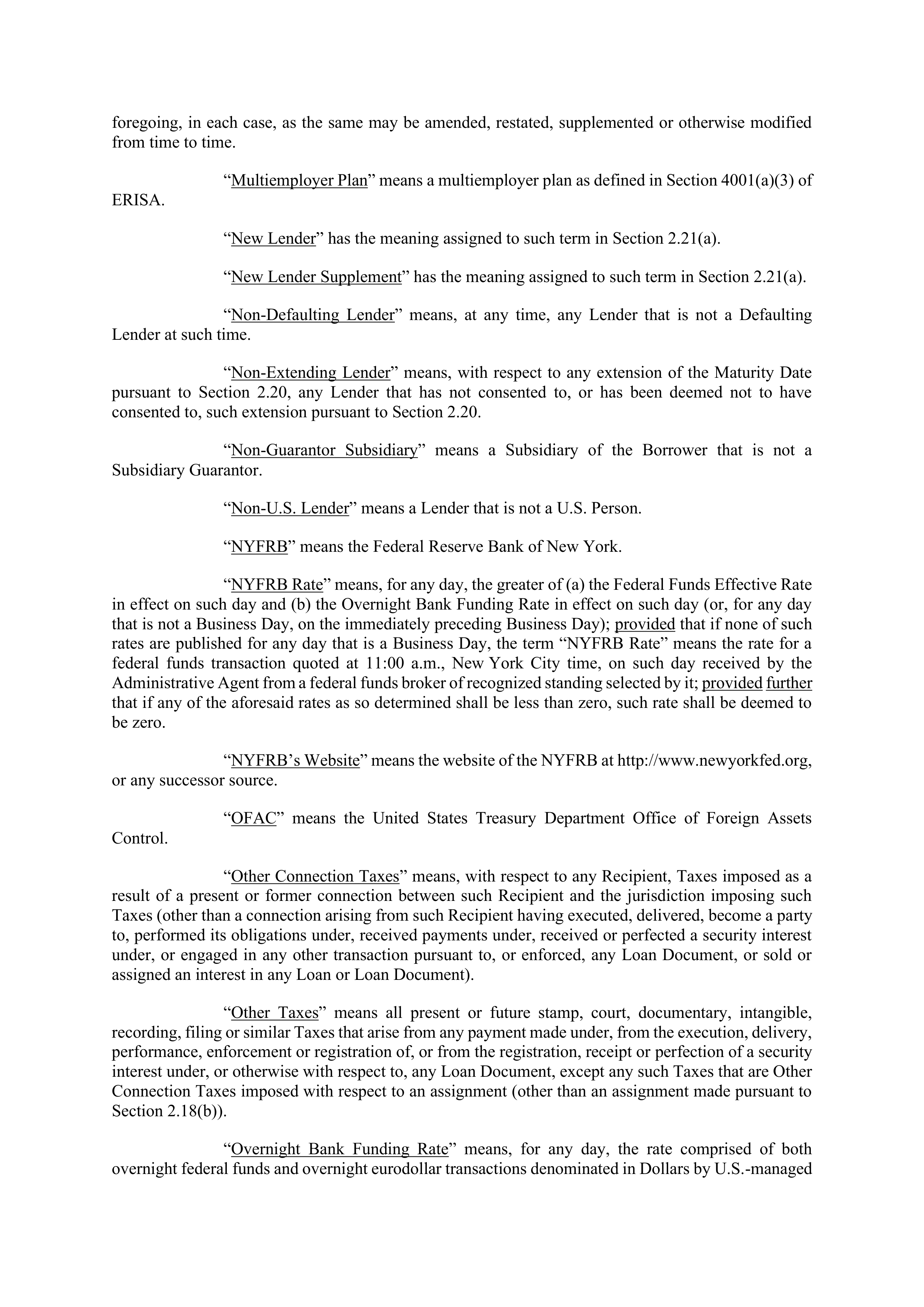 Marathon Petroleum Revolving Credit Agreement — page 26