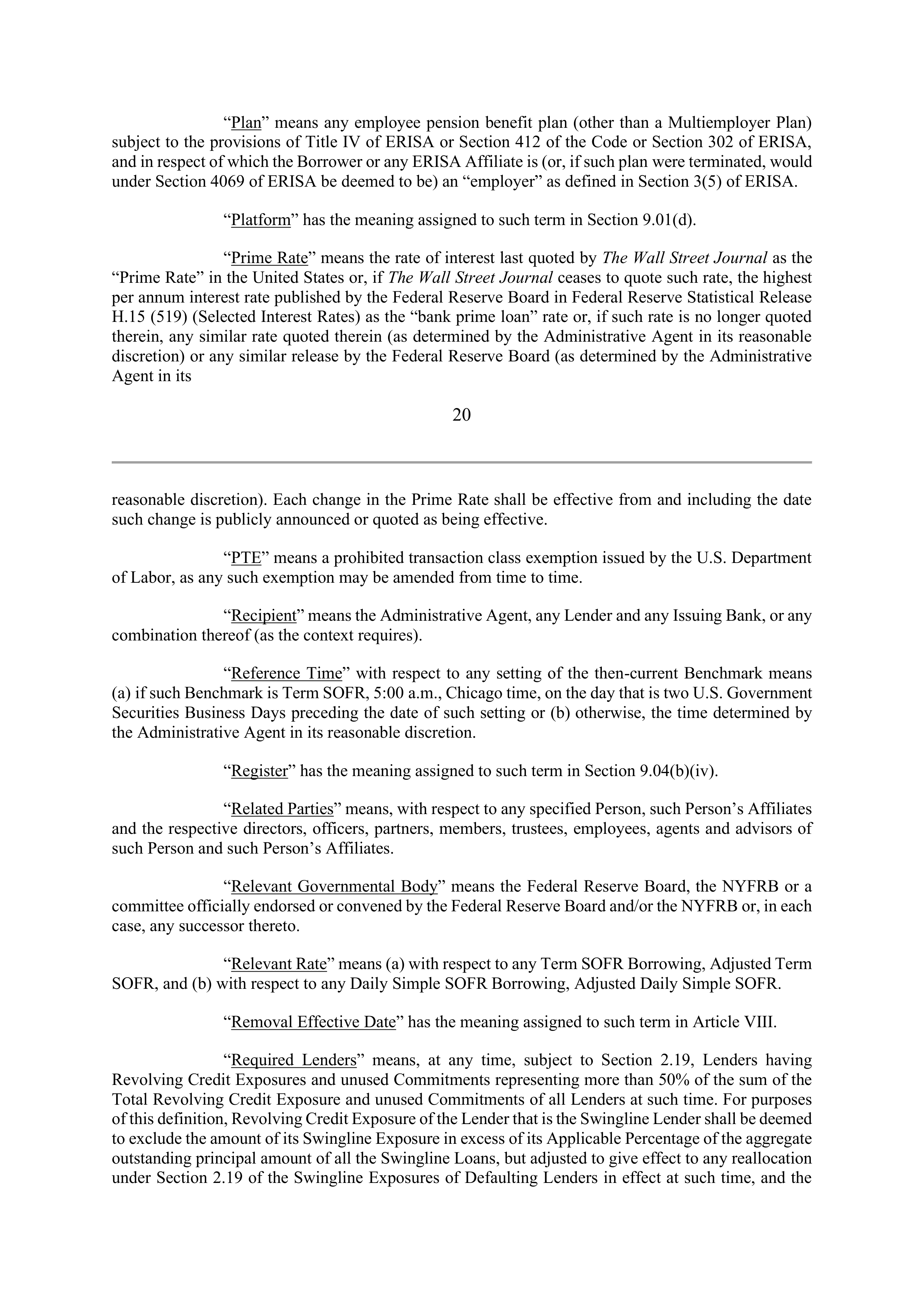 Marathon Petroleum Revolving Credit Agreement — page 29
