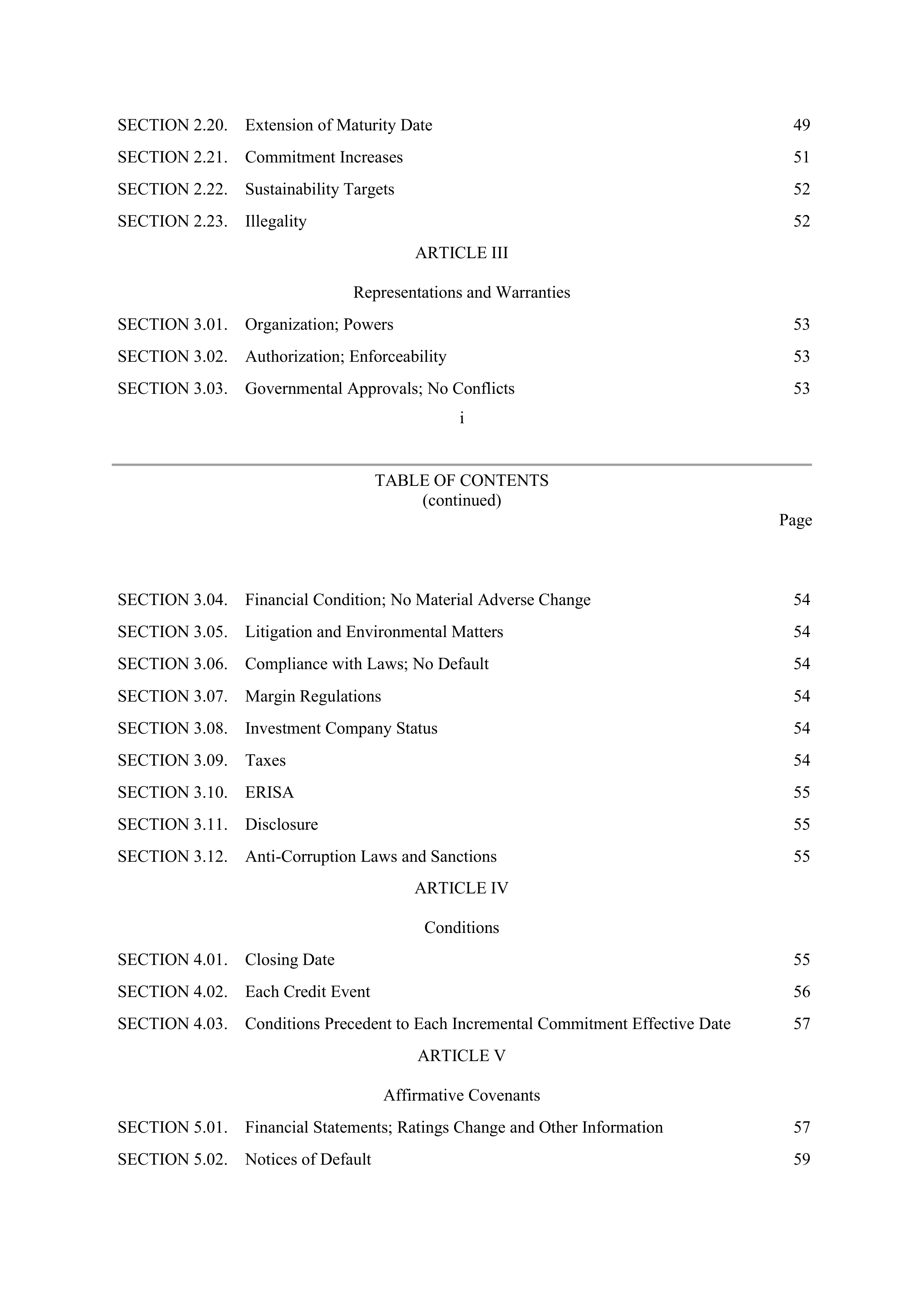 Marathon Petroleum Revolving Credit Agreement — page 3