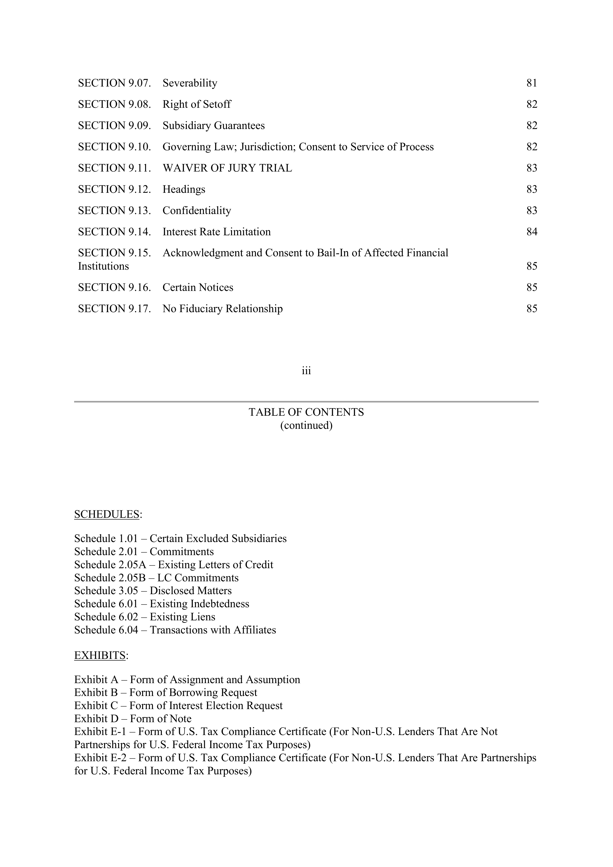 Marathon Petroleum Revolving Credit Agreement — page 5