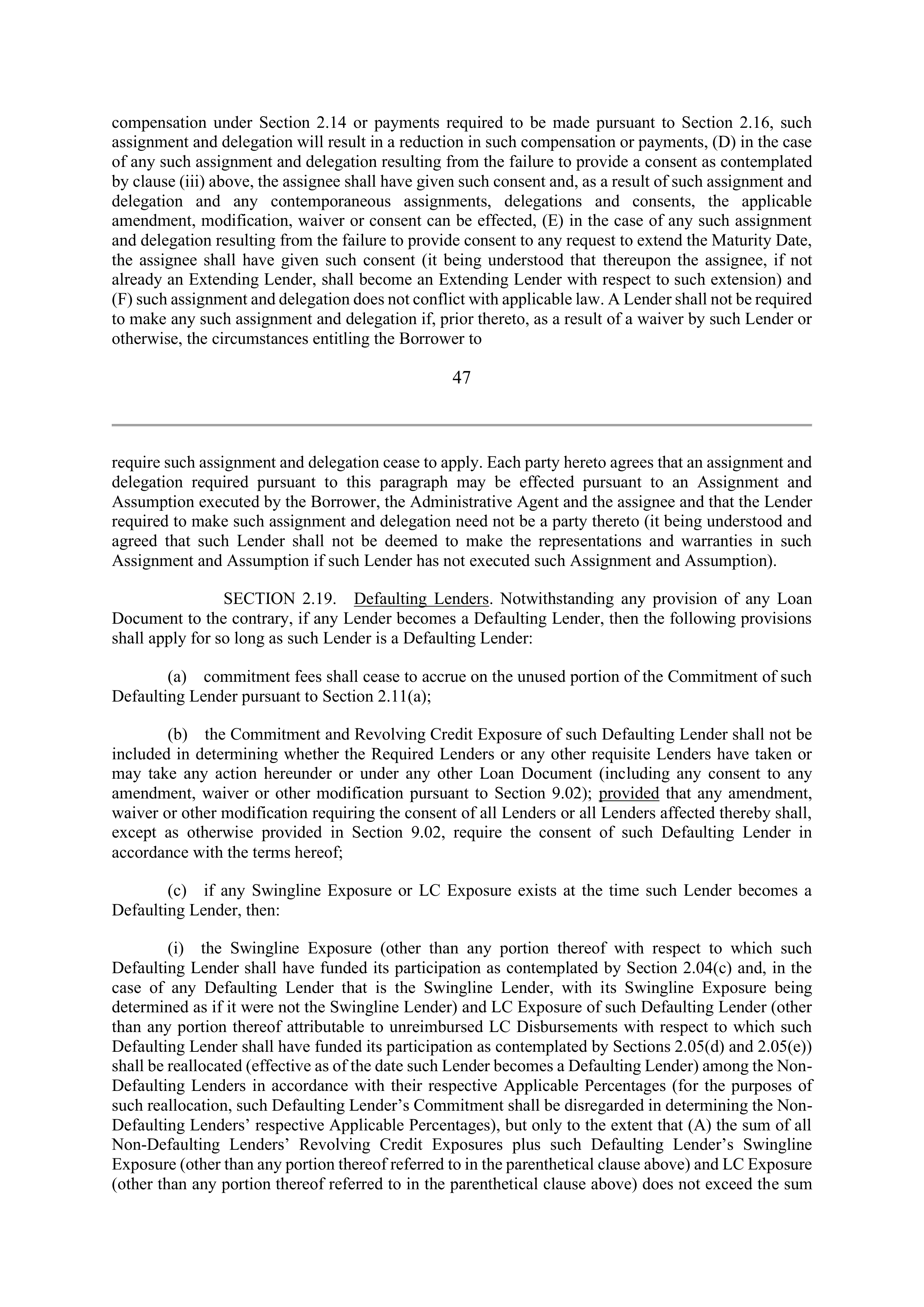 Marathon Petroleum Revolving Credit Agreement — page 60