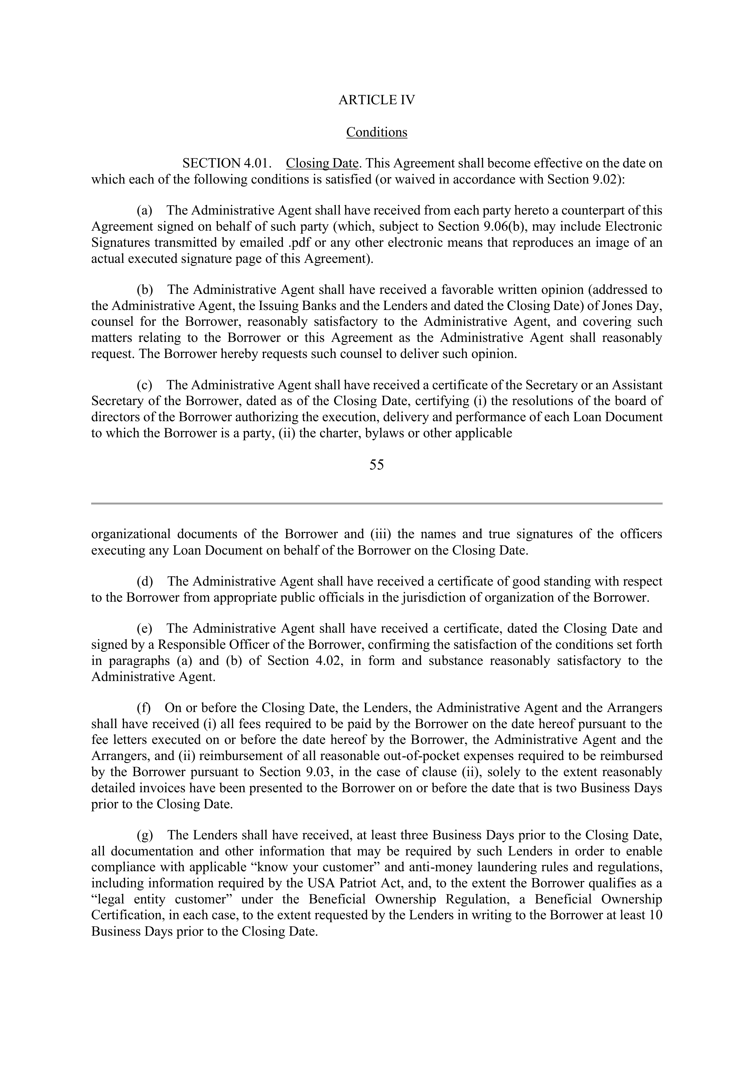 Marathon Petroleum Revolving Credit Agreement — page 69