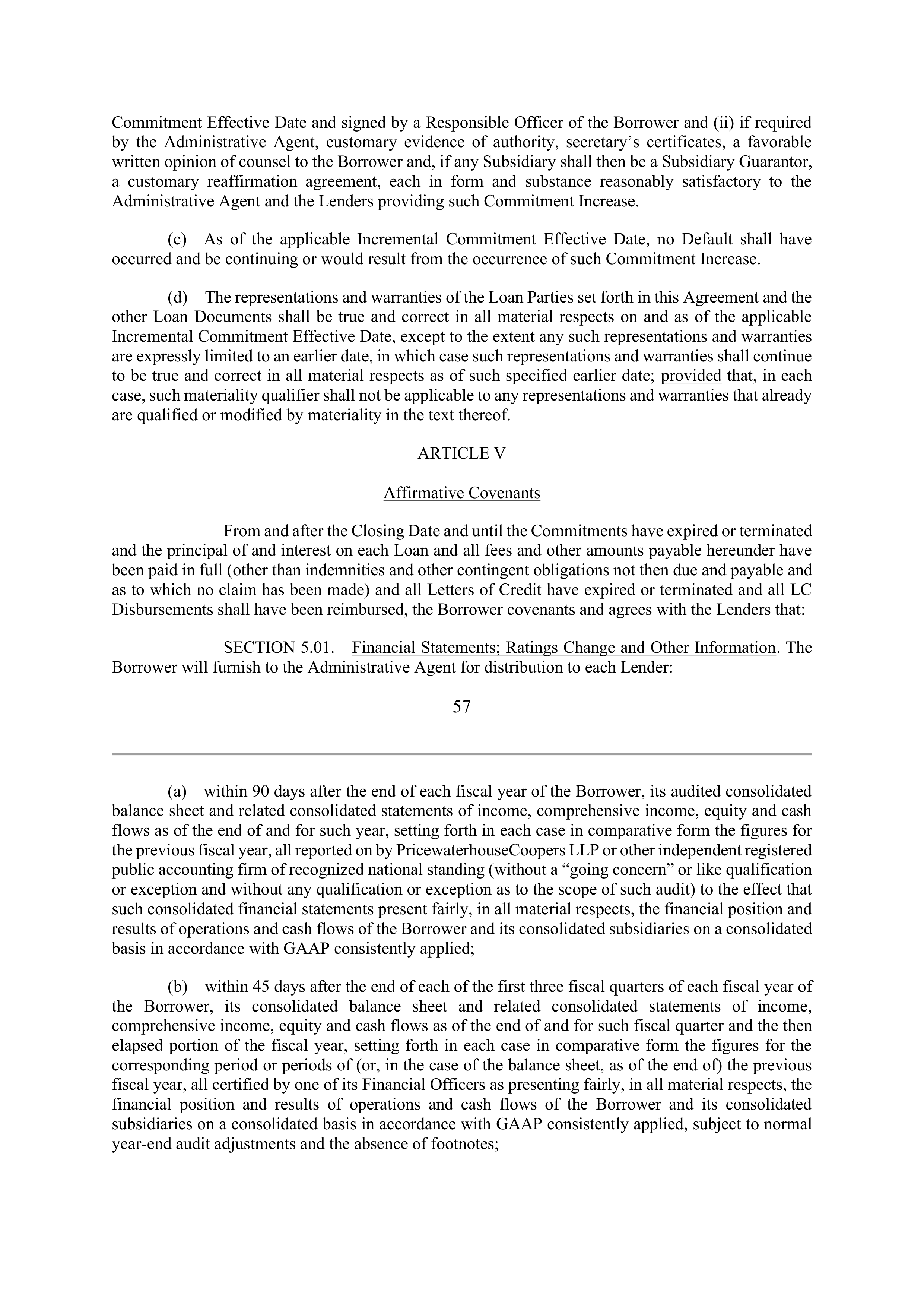 Marathon Petroleum Revolving Credit Agreement — page 71