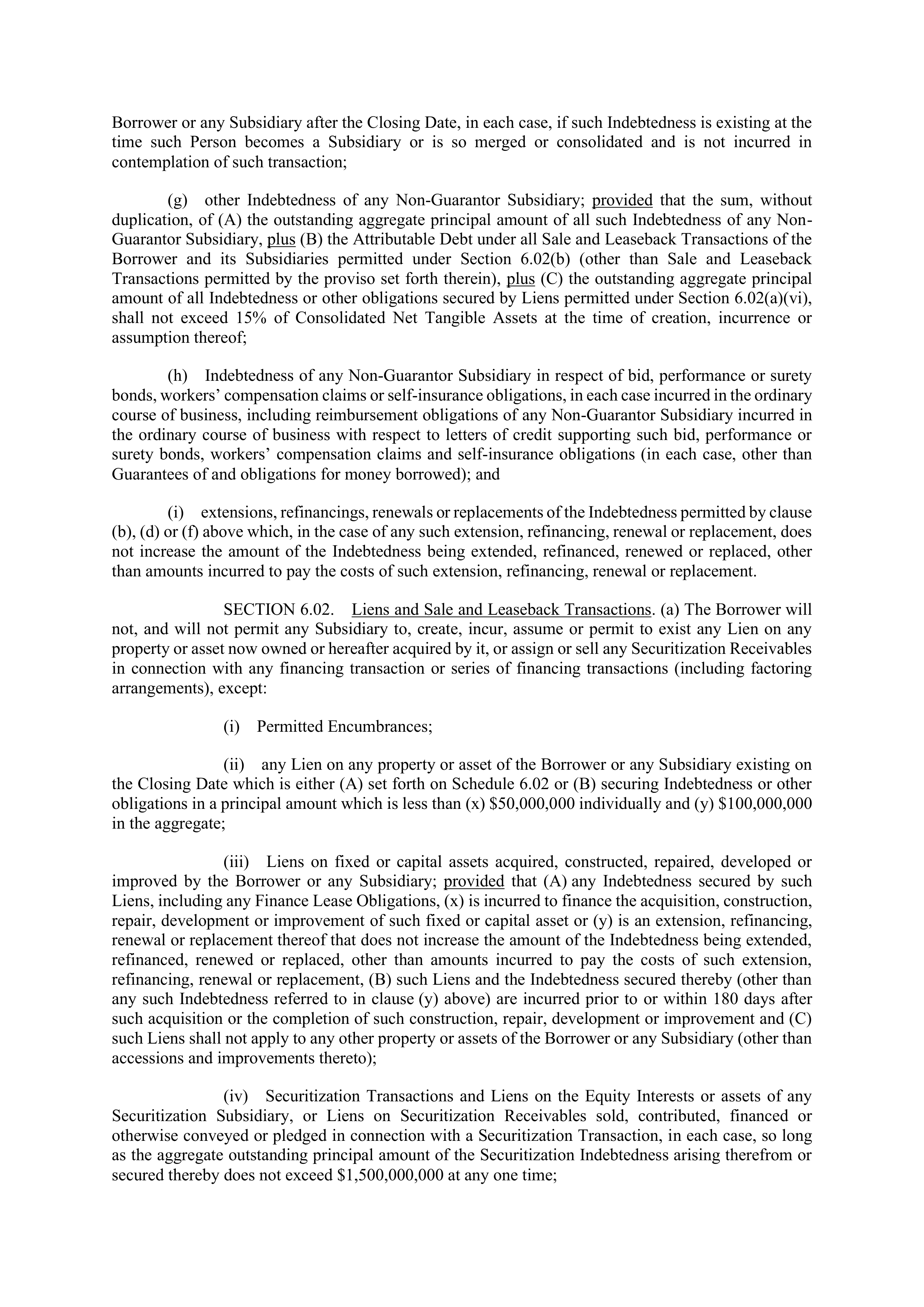 Marathon Petroleum Revolving Credit Agreement — page 75