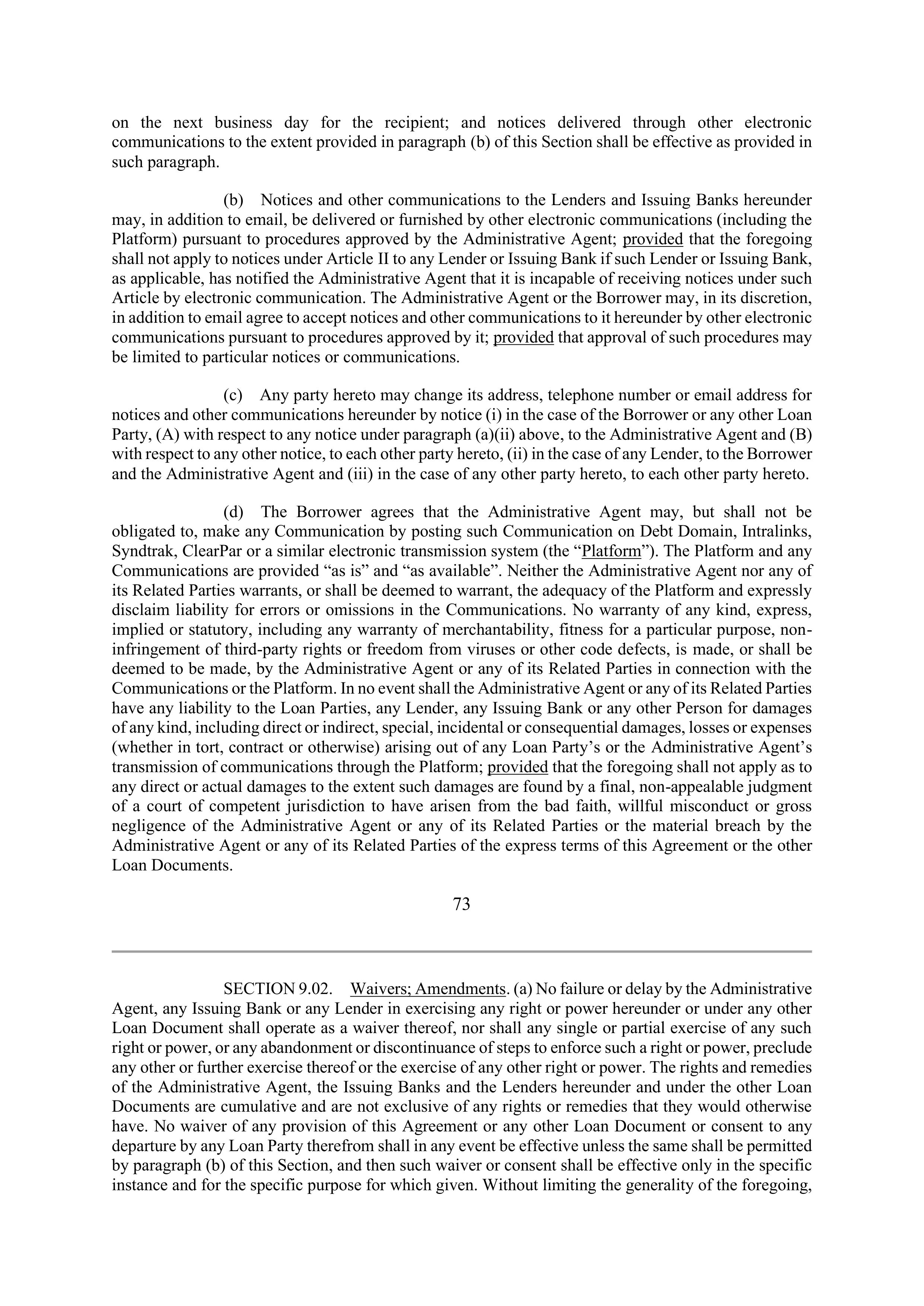 Marathon Petroleum Revolving Credit Agreement — page 89