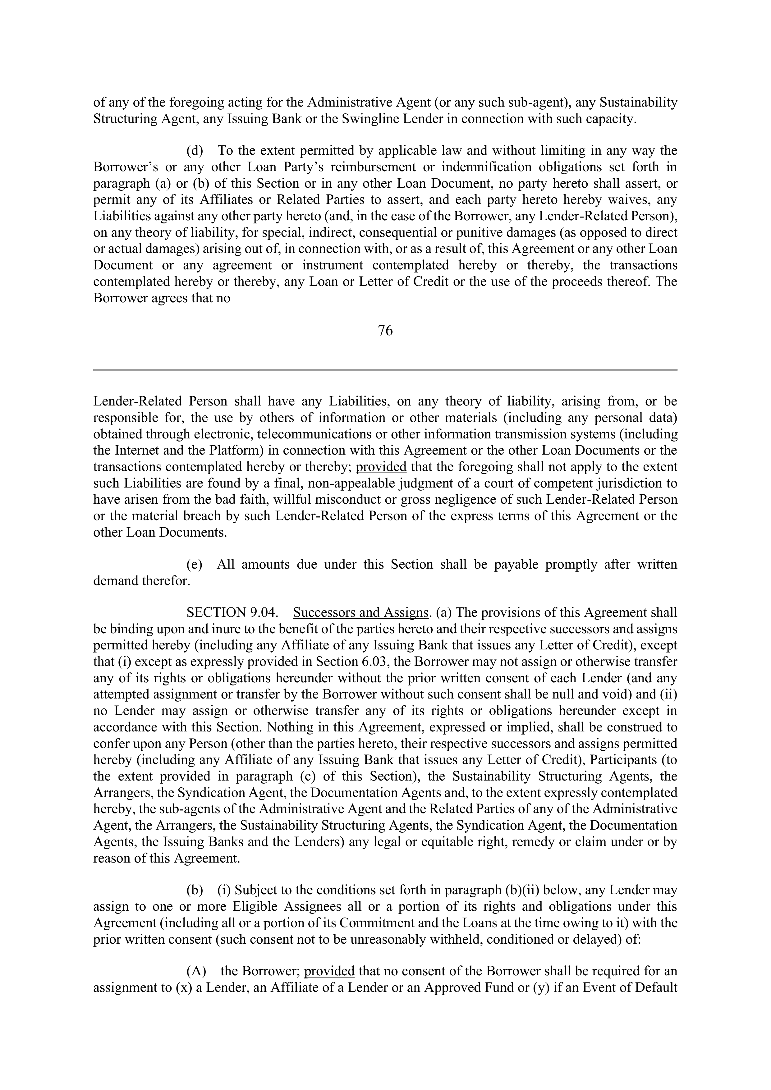 Marathon Petroleum Revolving Credit Agreement — page 93