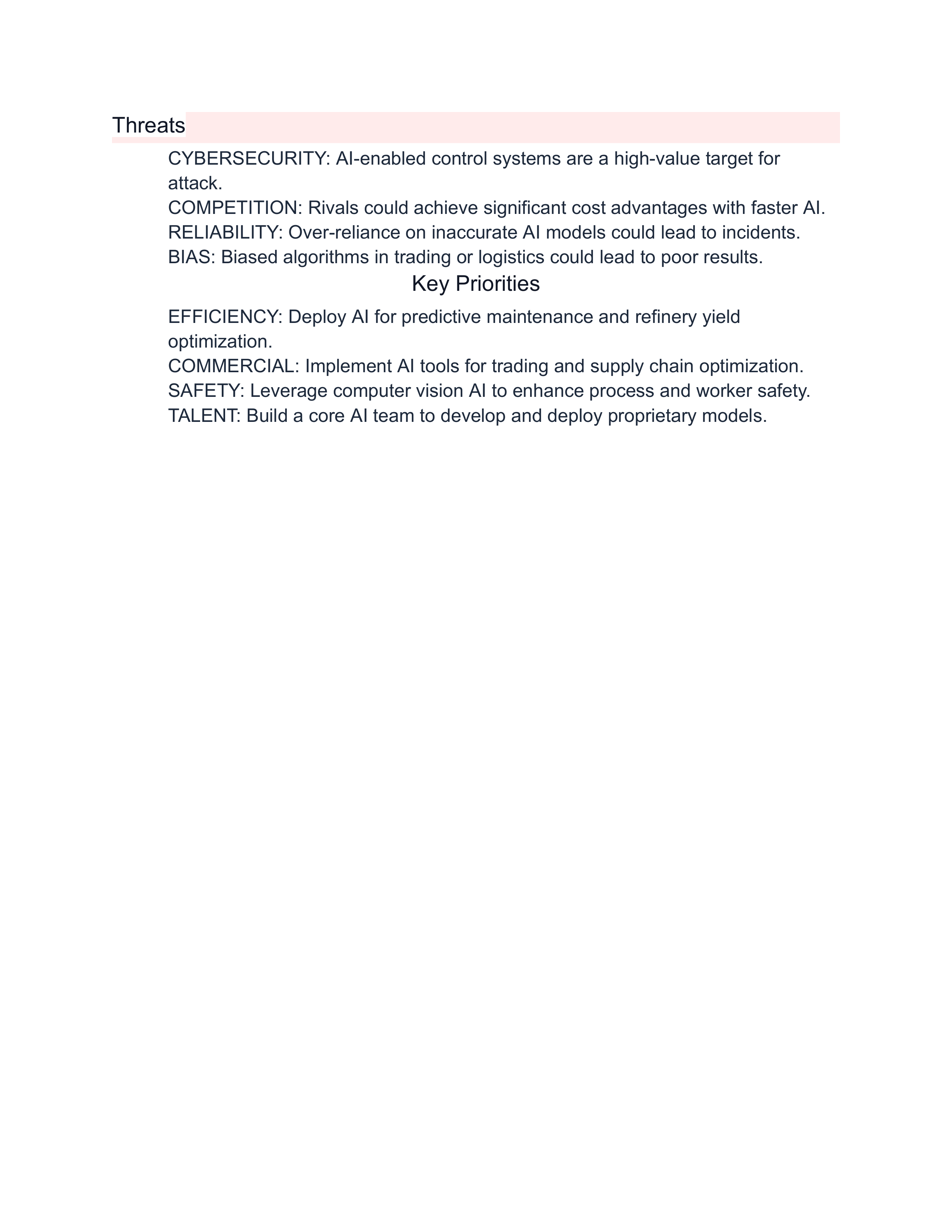 Marathon Petroleum Swot Analysis  — page 13