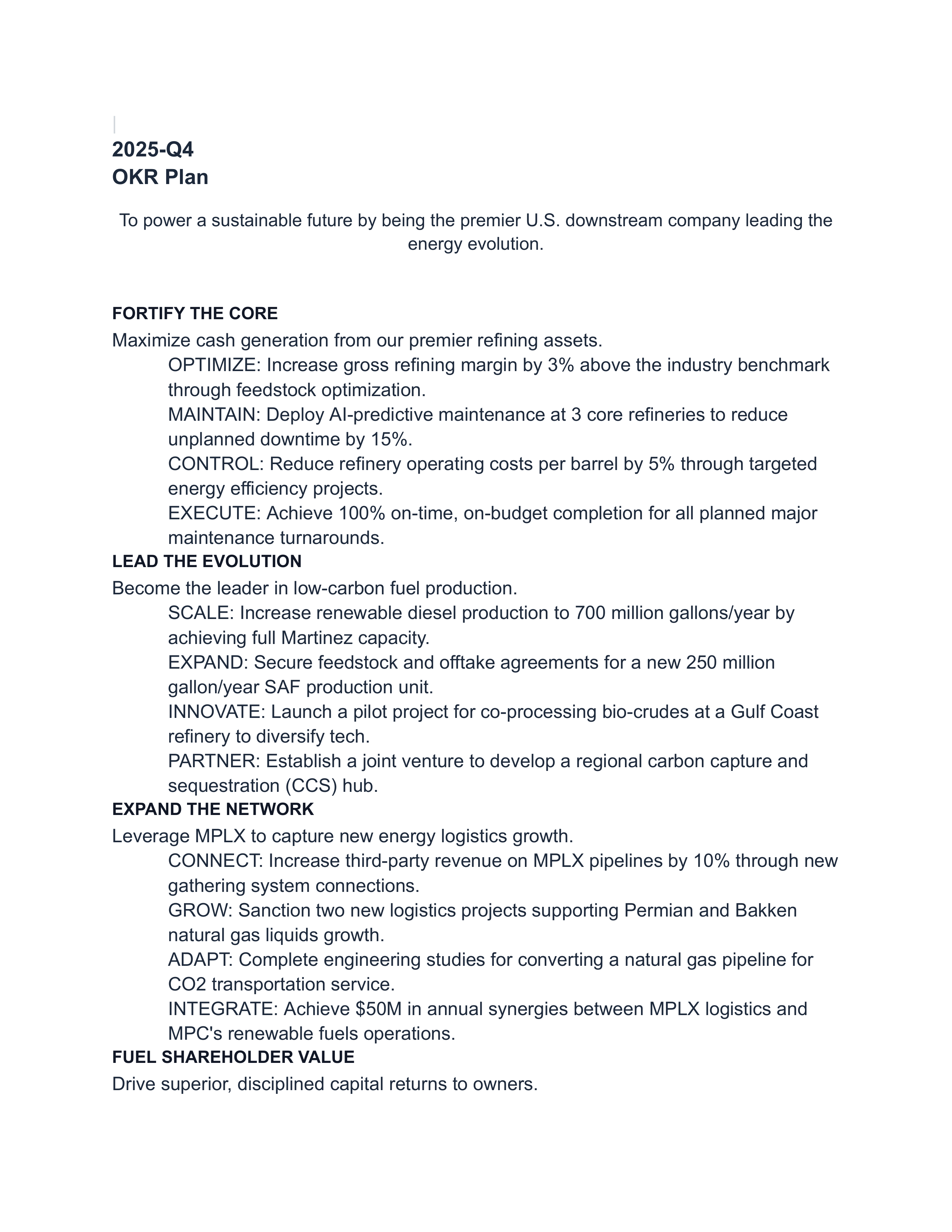 Marathon Petroleum Swot Analysis  — page 3