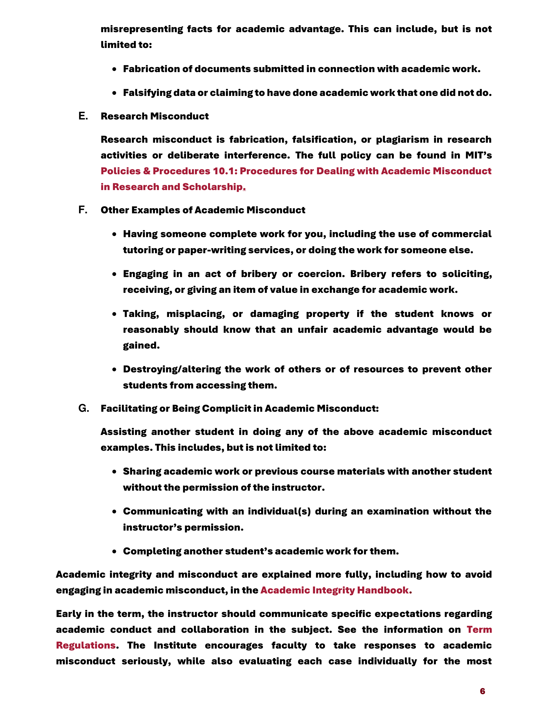 Massachusetts Institute of Technology MIT Mind and Handbook — page 11