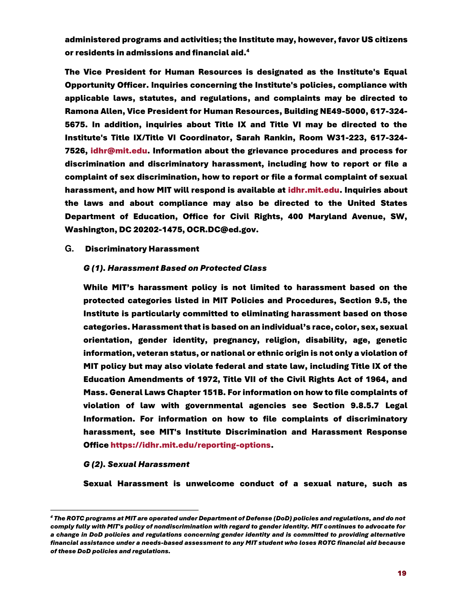 Massachusetts Institute of Technology MIT Mind and Handbook — page 24