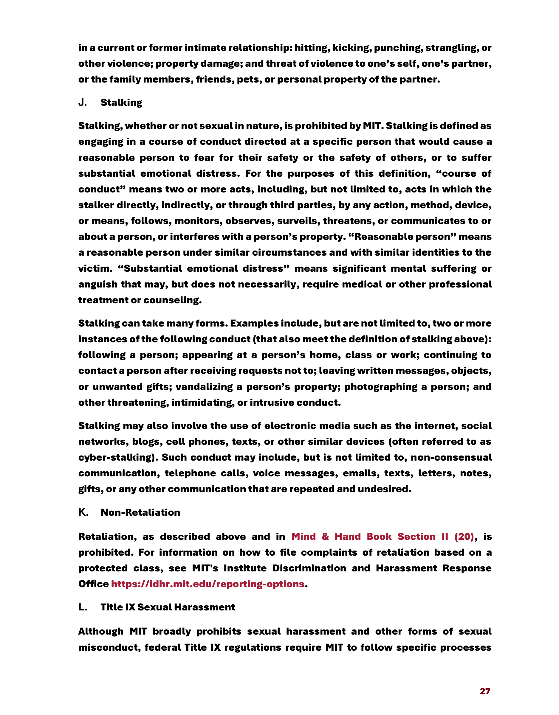 Massachusetts Institute of Technology MIT Mind and Handbook — page 32