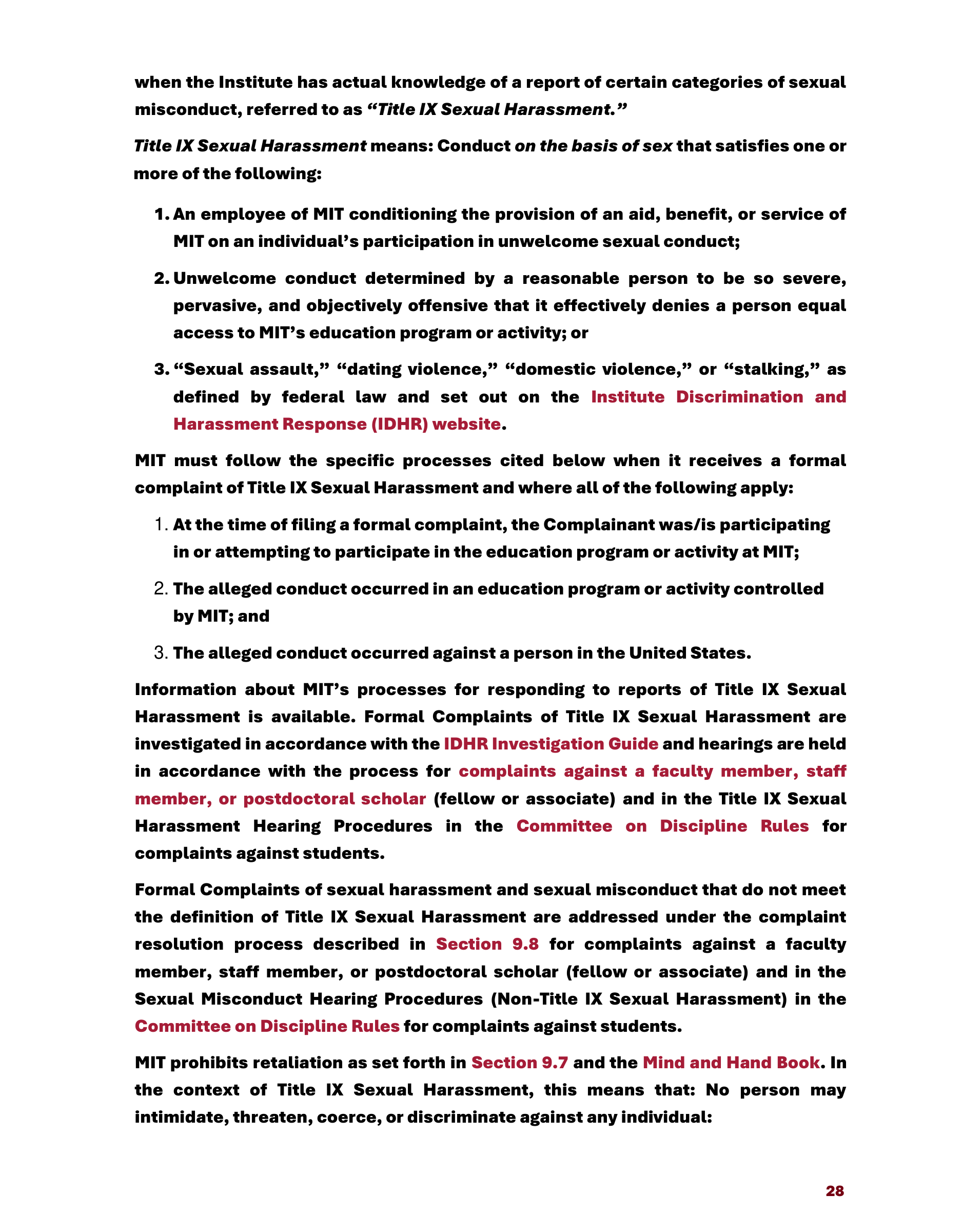 Massachusetts Institute of Technology MIT Mind and Handbook — page 33