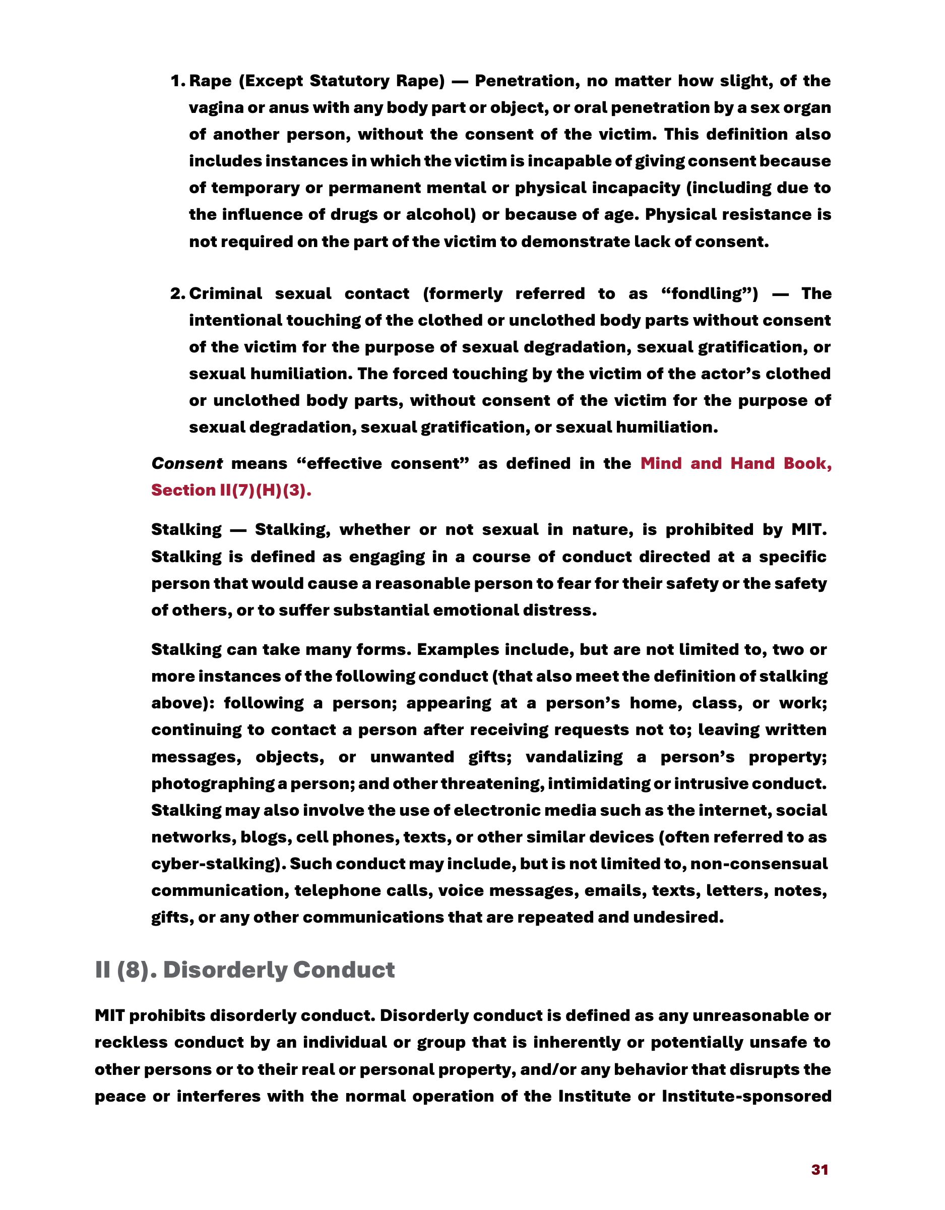Massachusetts Institute of Technology MIT Mind and Handbook — page 36
