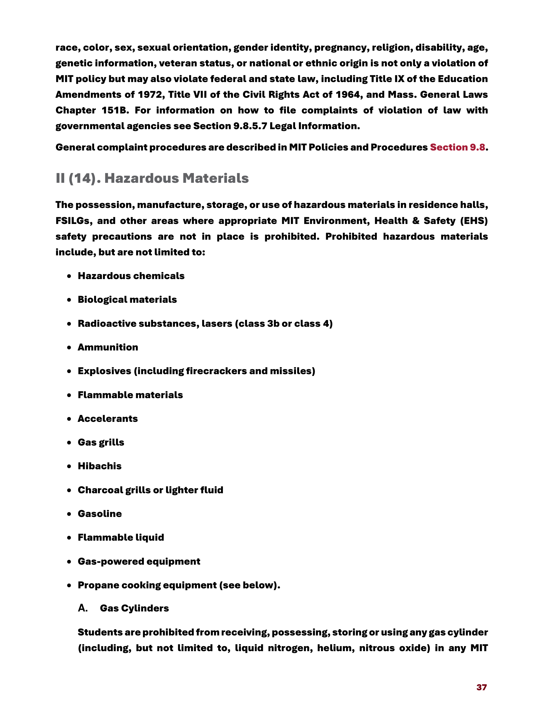 Massachusetts Institute of Technology MIT Mind and Handbook — page 42