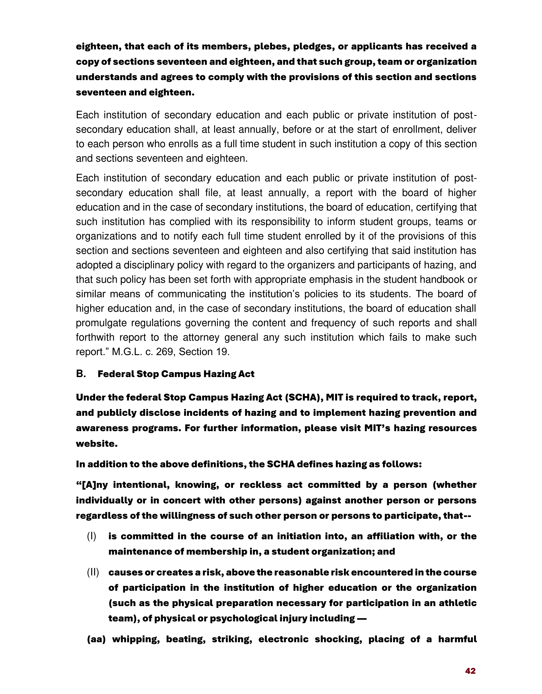 Massachusetts Institute of Technology MIT Mind and Handbook — page 47