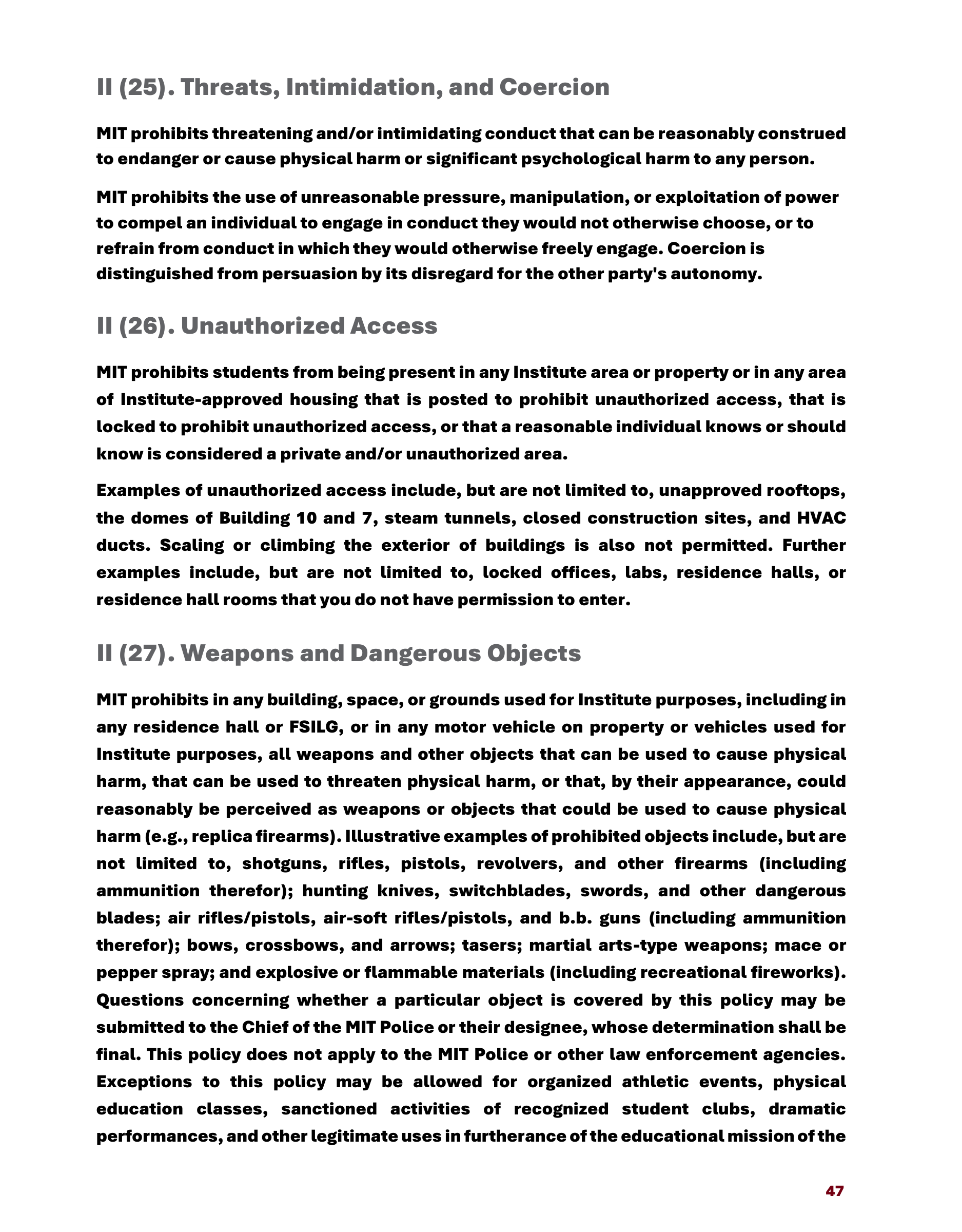 Massachusetts Institute of Technology MIT Mind and Handbook — page 52