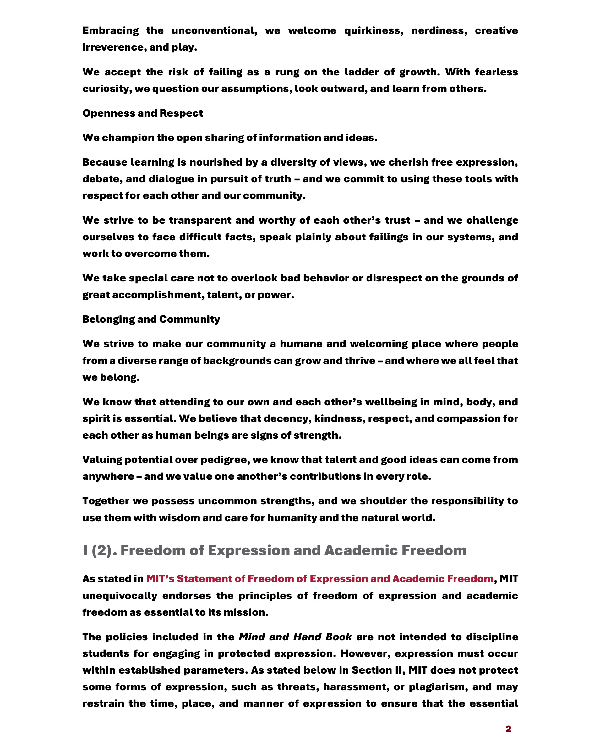 Massachusetts Institute of Technology MIT Mind and Handbook — page 7