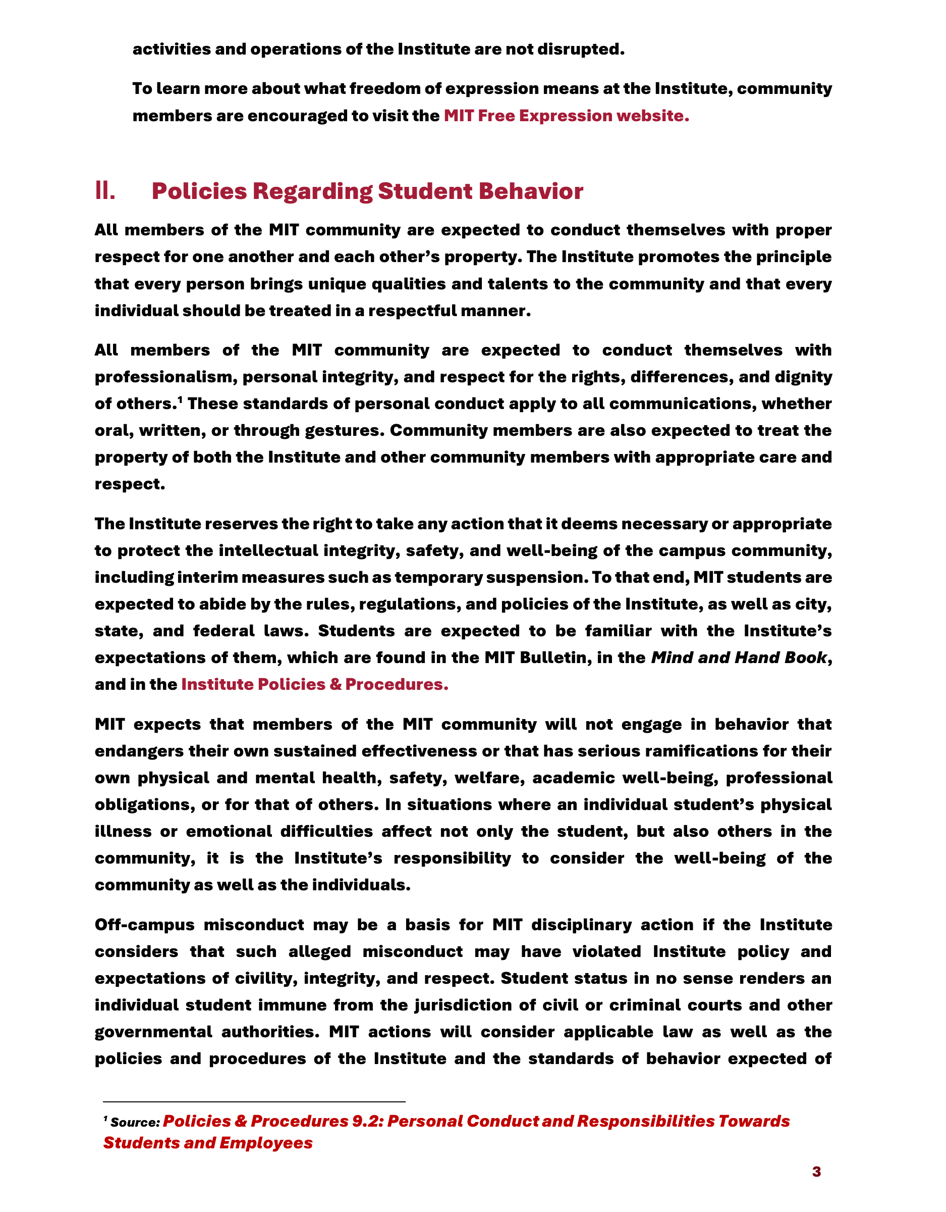 Massachusetts Institute of Technology MIT Mind and Handbook — page 8