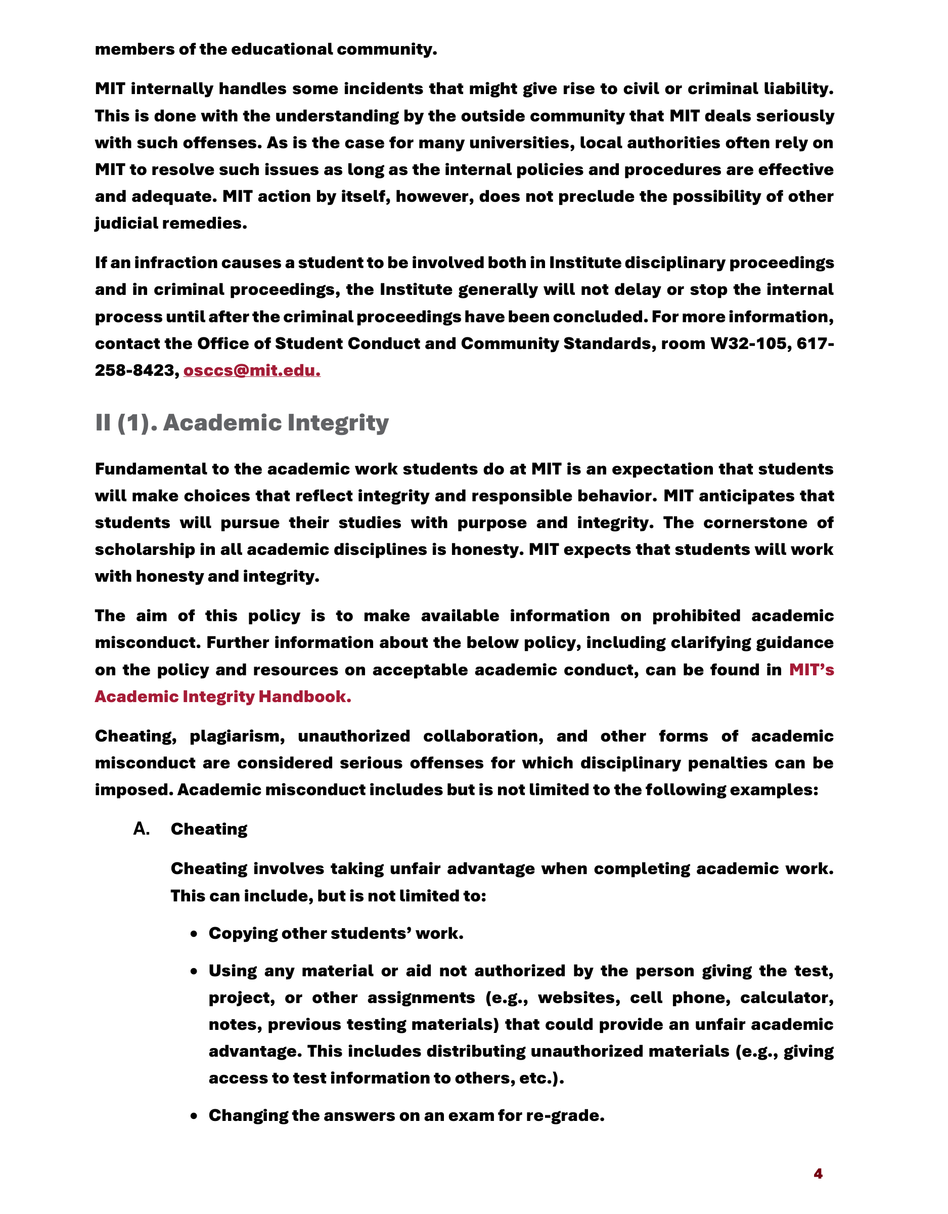 Massachusetts Institute of Technology MIT Mind and Handbook — page 9