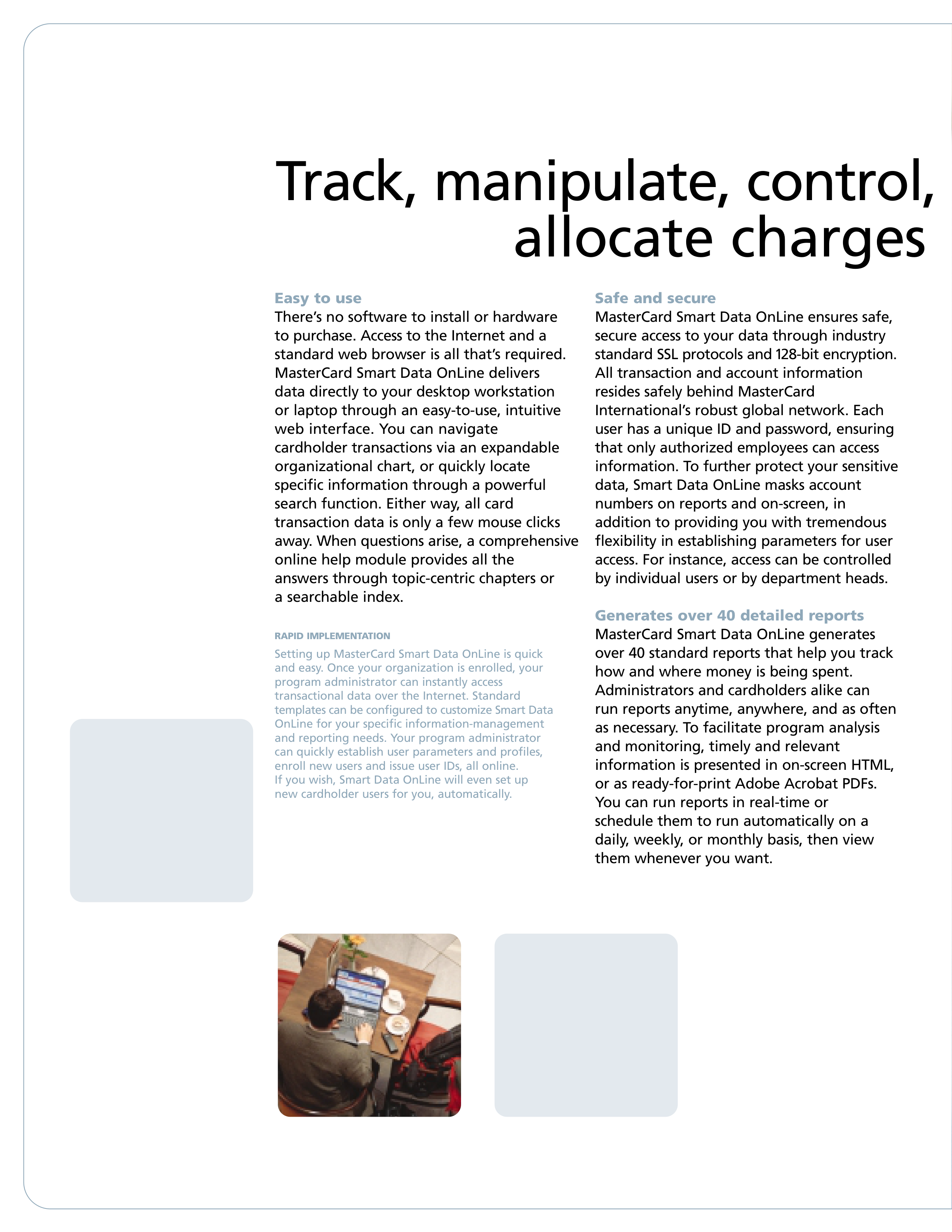 MasterCard Spend Management Brochure — page 6