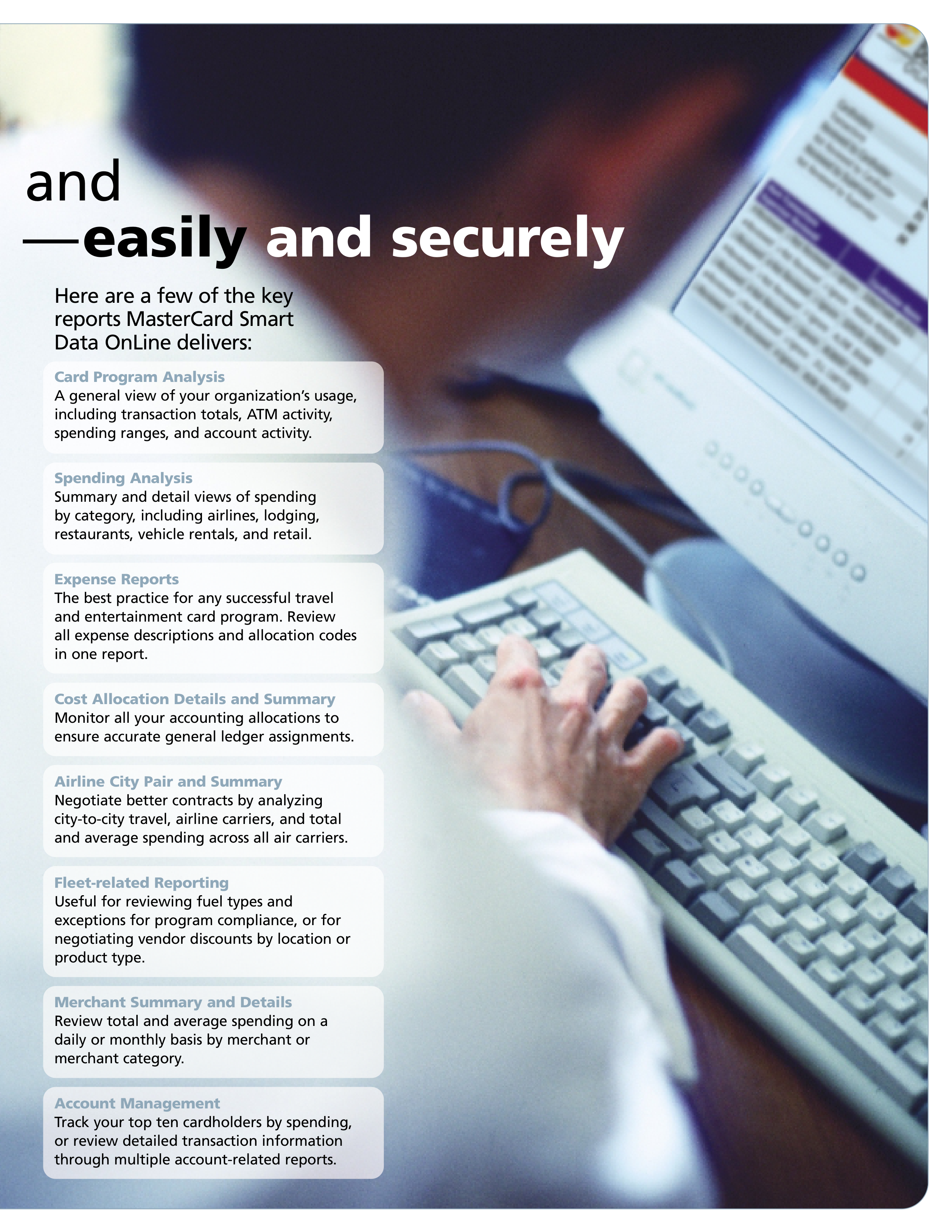MasterCard Spend Management Brochure — page 7