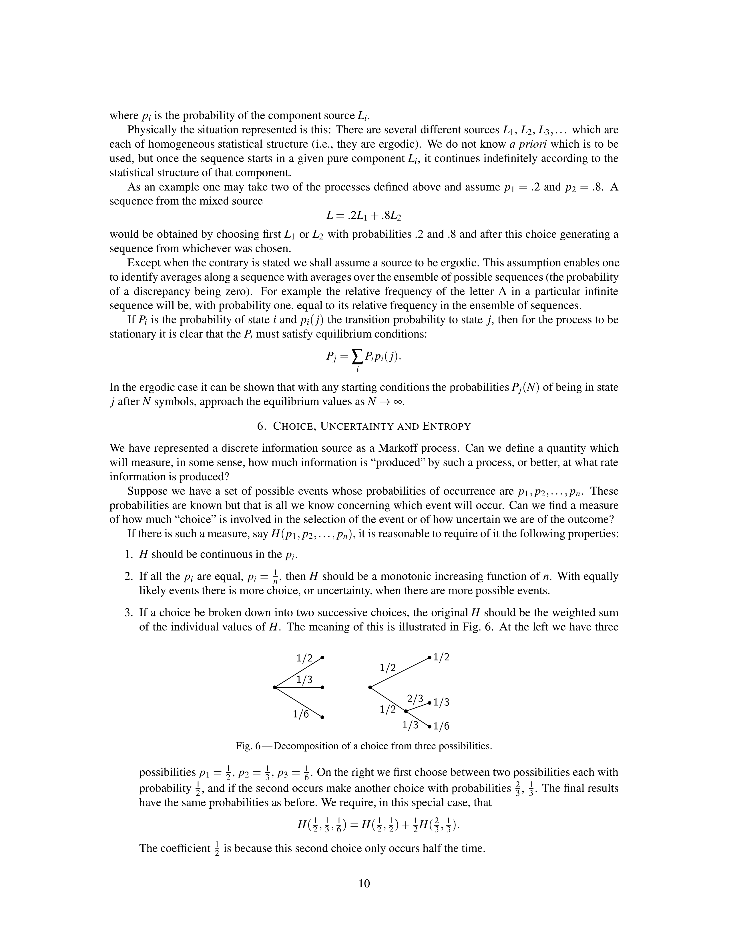 Mathematical Theory of Communication Research Paper by Claude E. Shannon — page 10