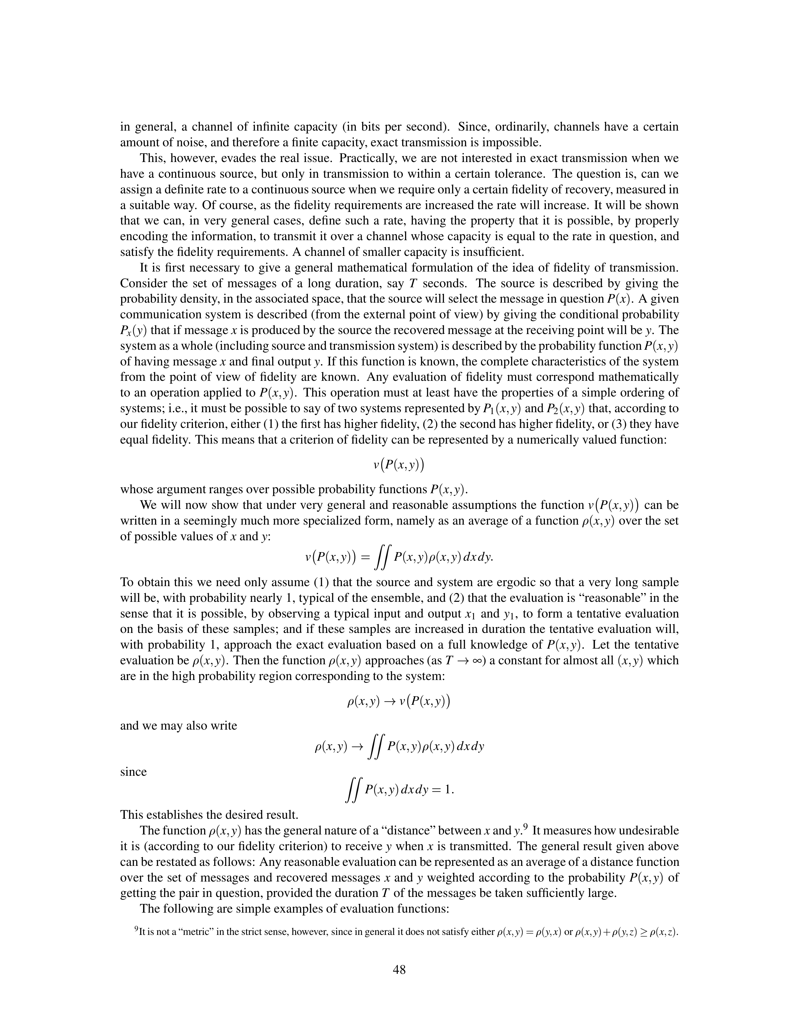 Mathematical Theory of Communication Research Paper by Claude E. Shannon — page 48