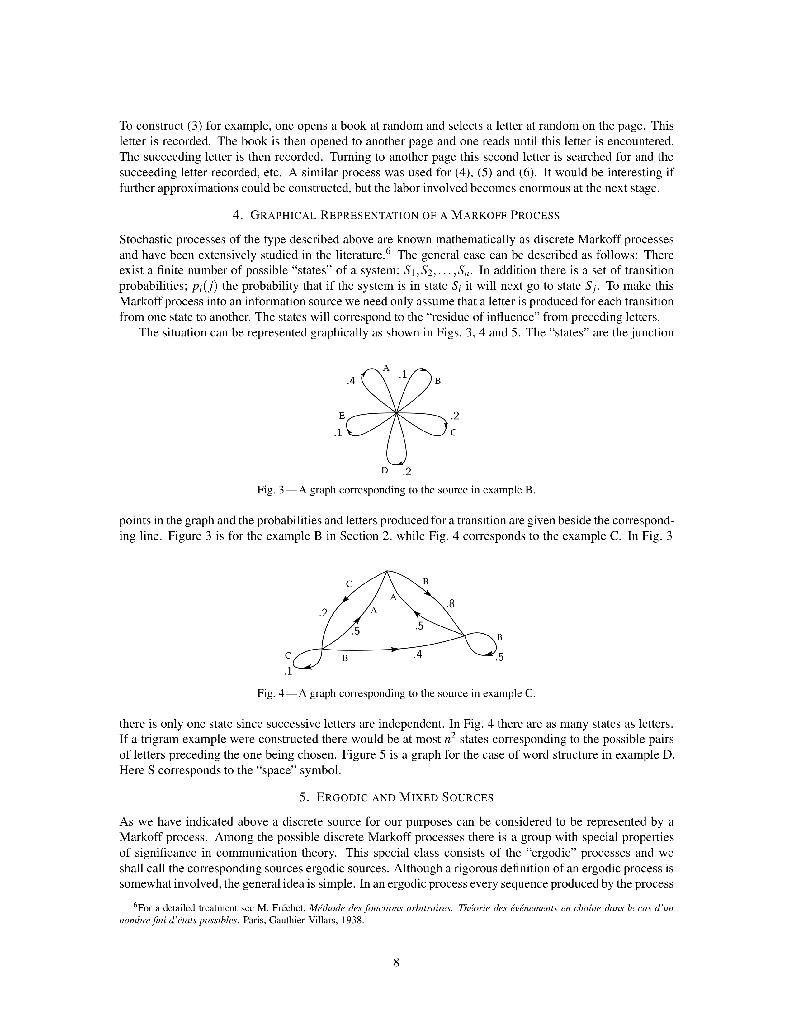 Mathematical Theory of Communication Research Paper by Claude E. Shannon — page 8
