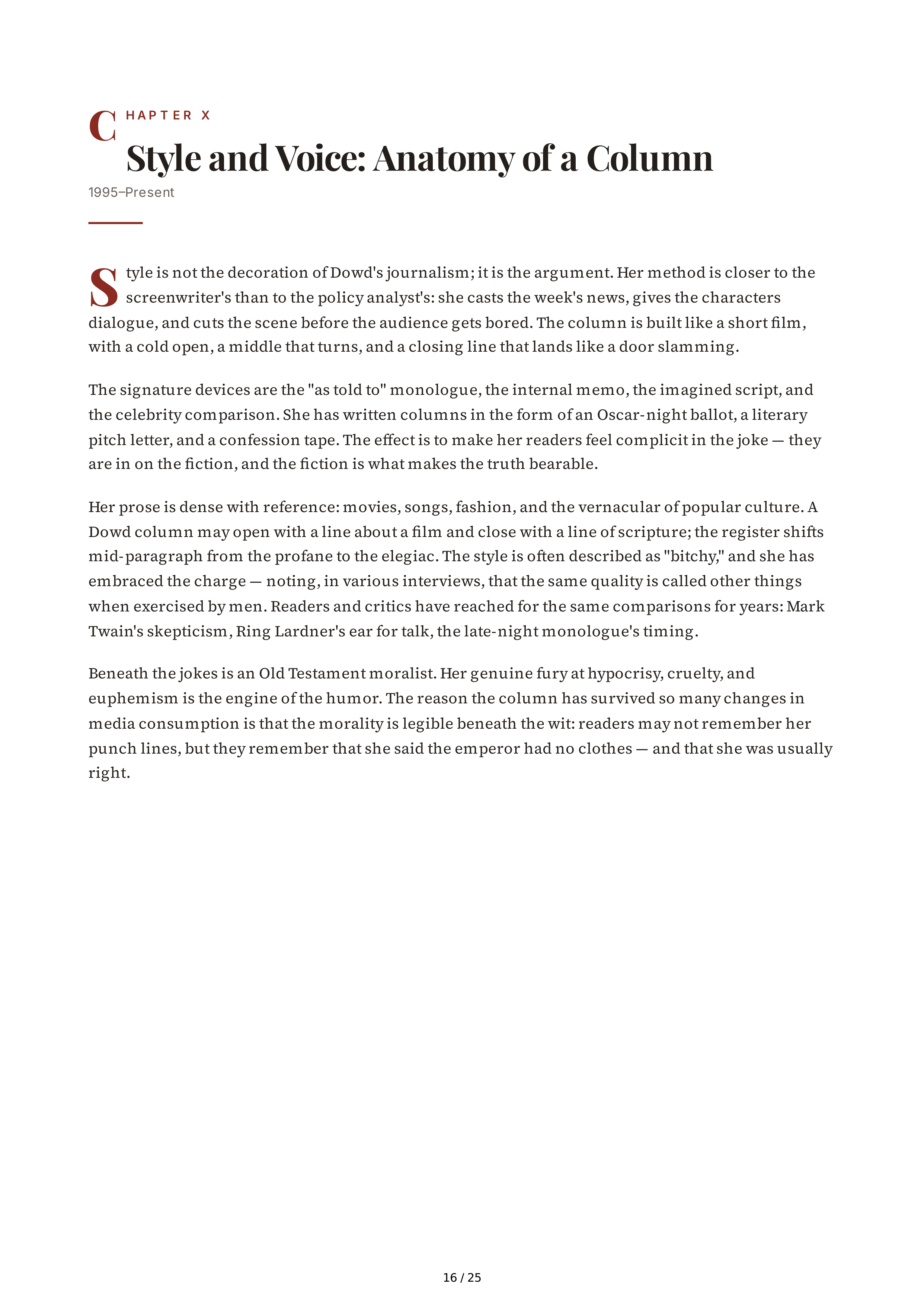 Maureen Dowd Bushworld Enter at Your Own Risk Biography — page 16