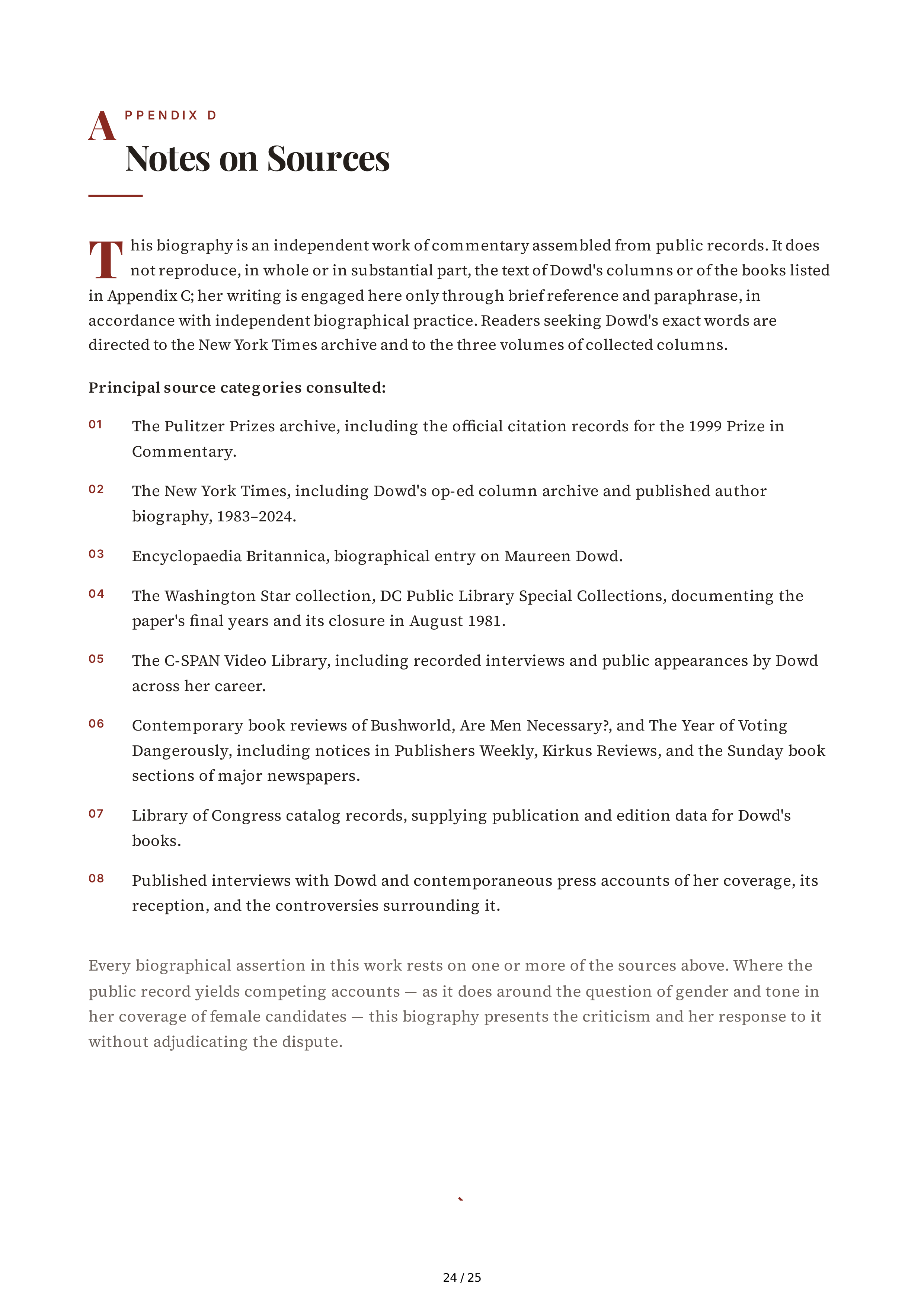 Maureen Dowd Bushworld Enter at Your Own Risk Biography — page 24