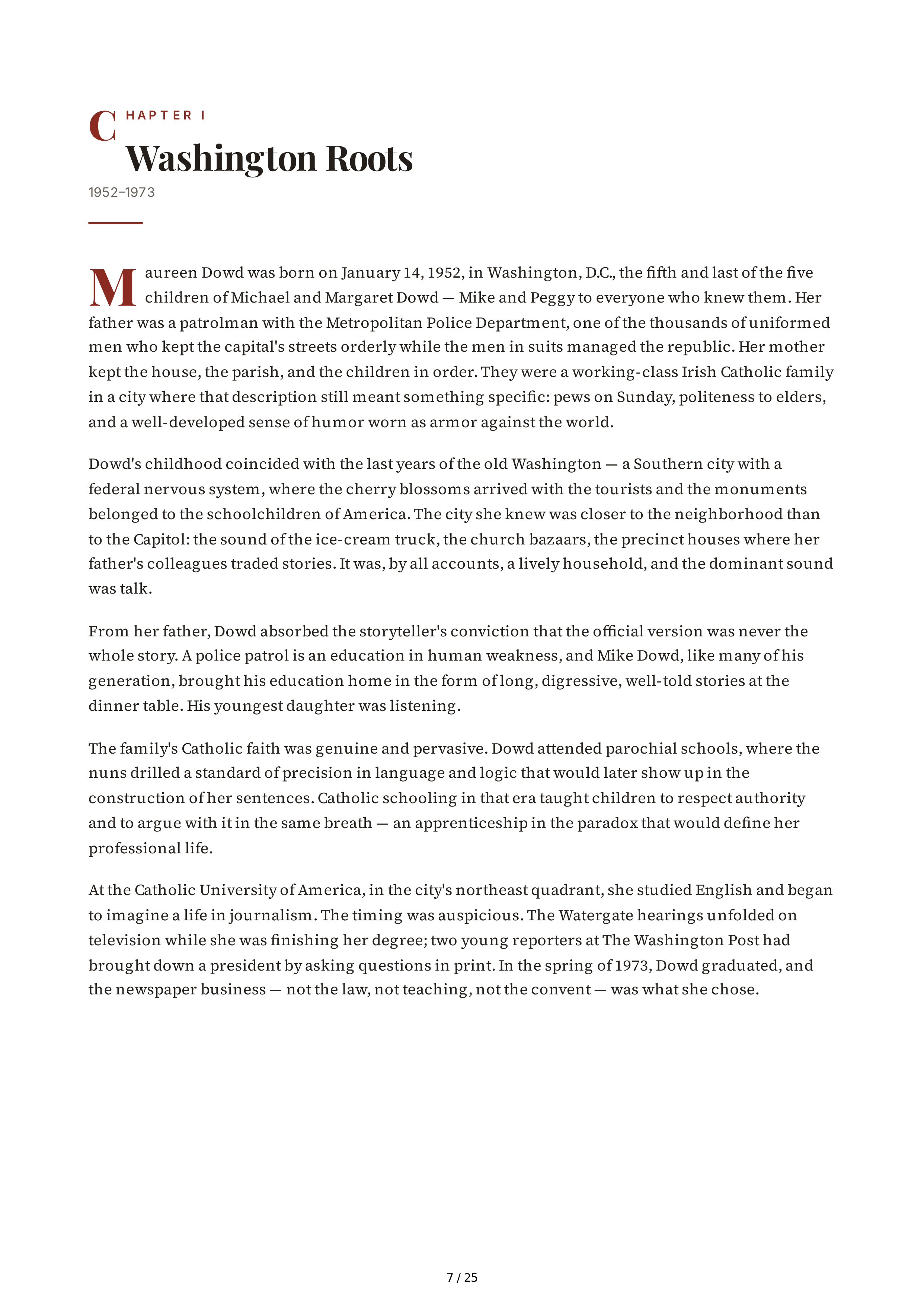 Maureen Dowd Bushworld Enter at Your Own Risk Biography — page 7