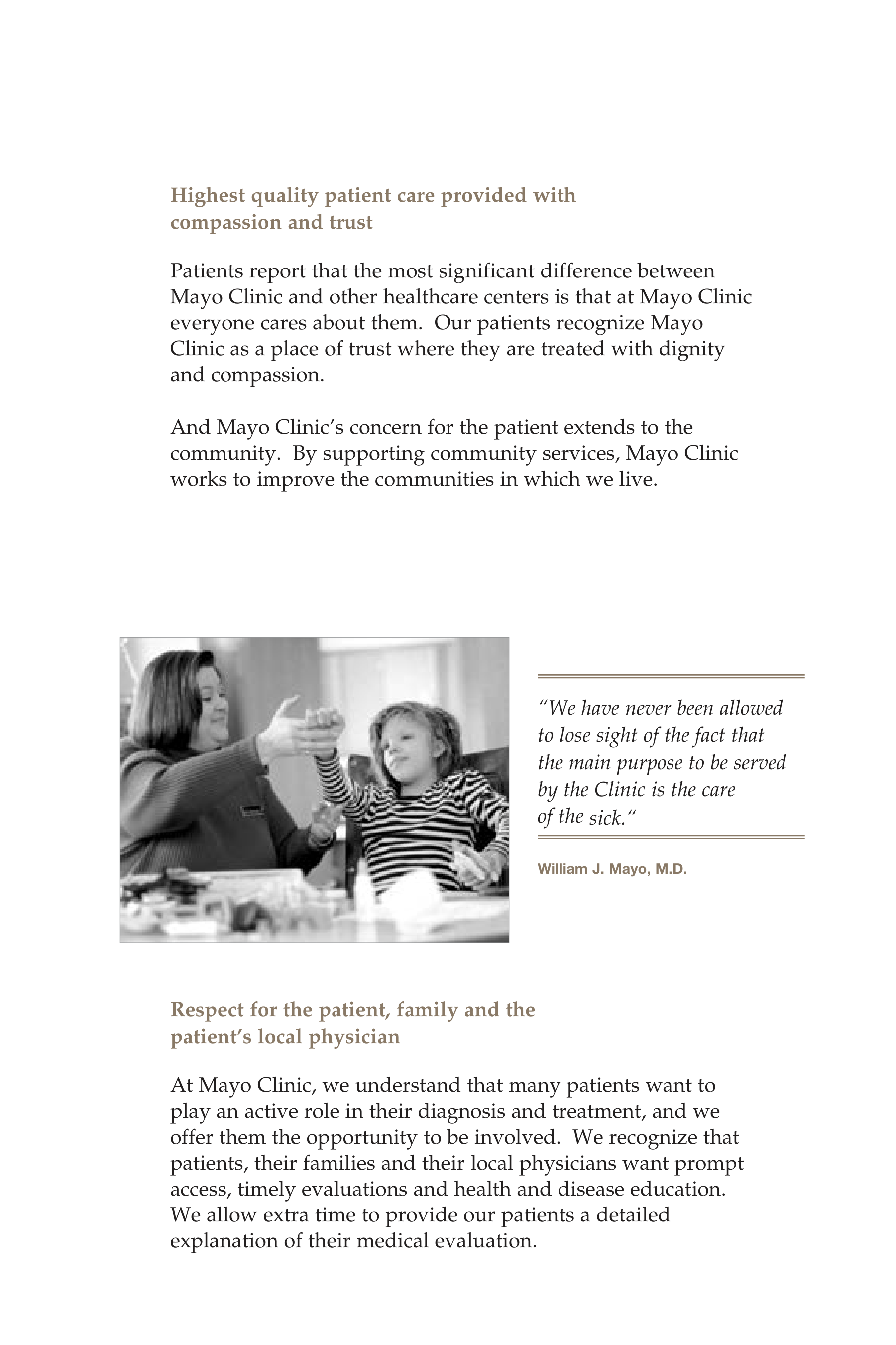 Mayo Clinic Model of Care Guide — page 10