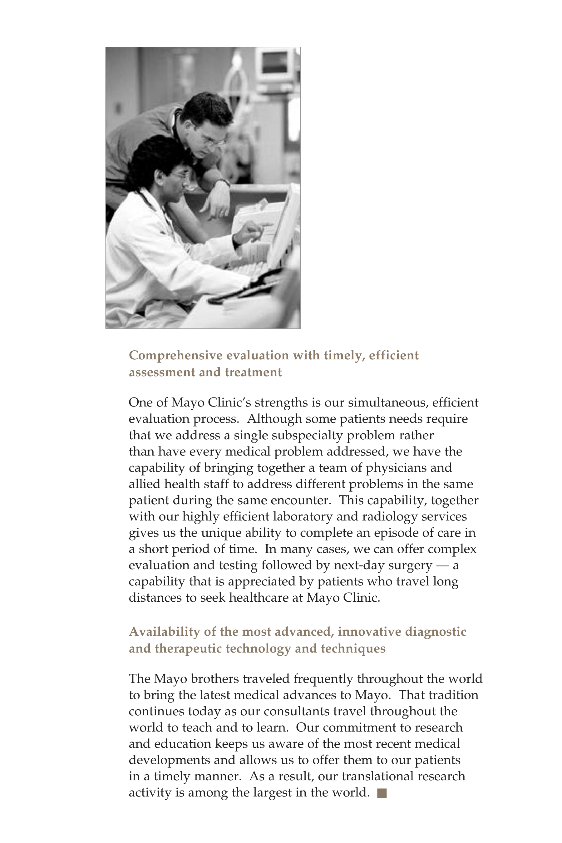 Mayo Clinic Model of Care Guide — page 11